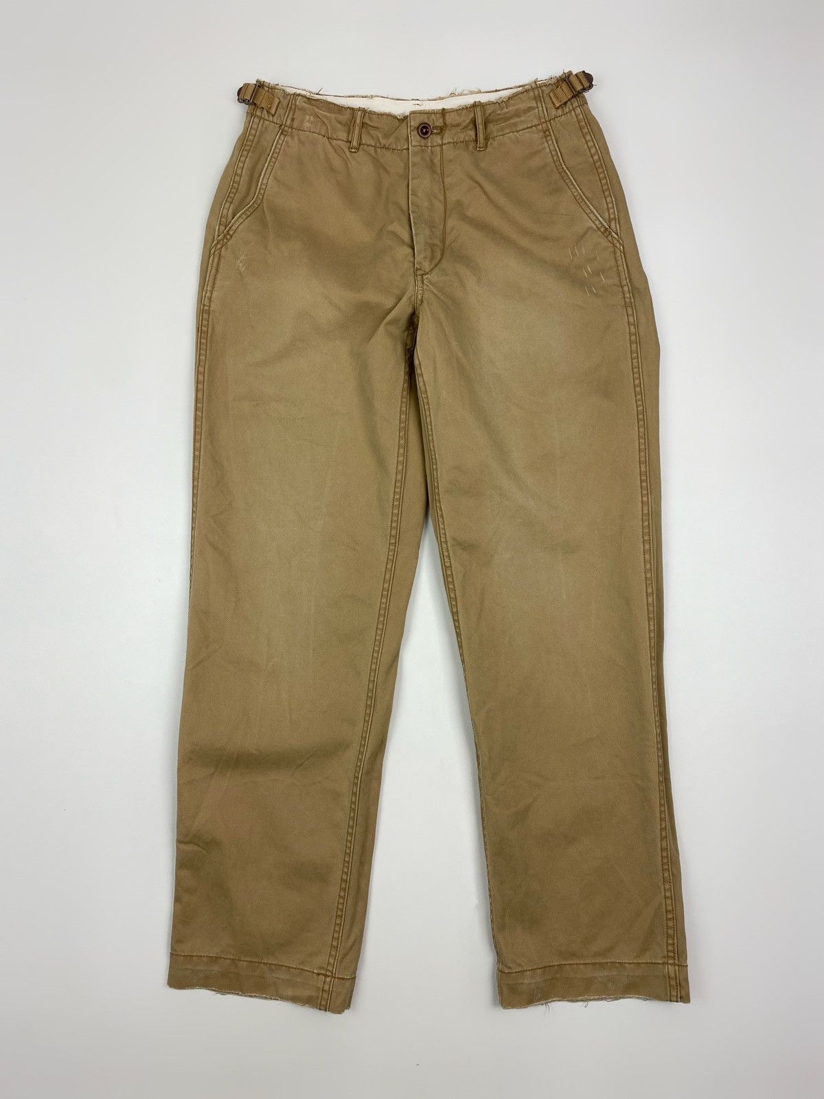 Polo Ralph Lauren 2000’s Vintage Distressed Polo Ralph Lauren Officer Chino Size US 32 / EU 48 - 3 Thumbnail