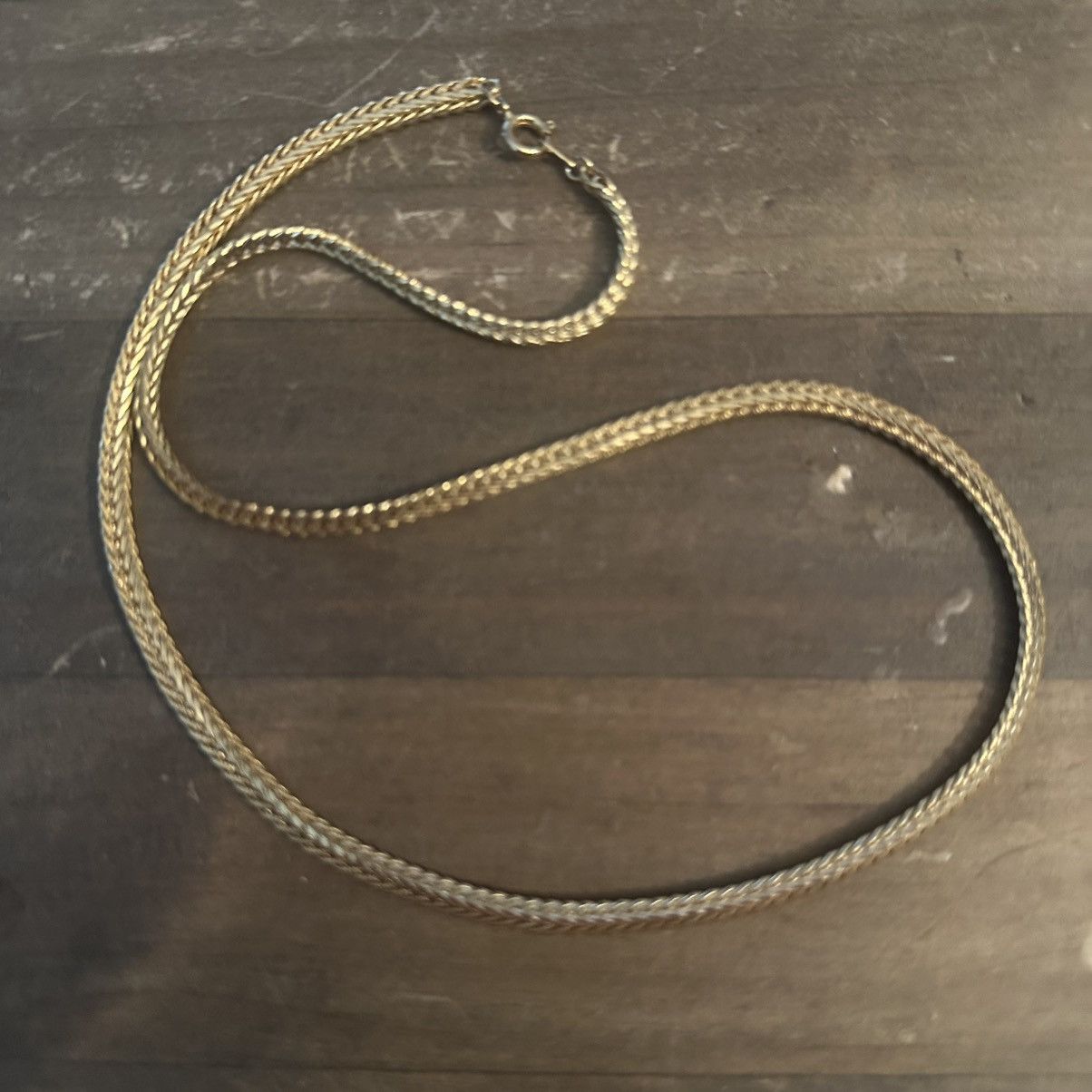 Vintage Vintage gold tone foxtail chain necklace Size ONE SIZE - 2 Thumbnail