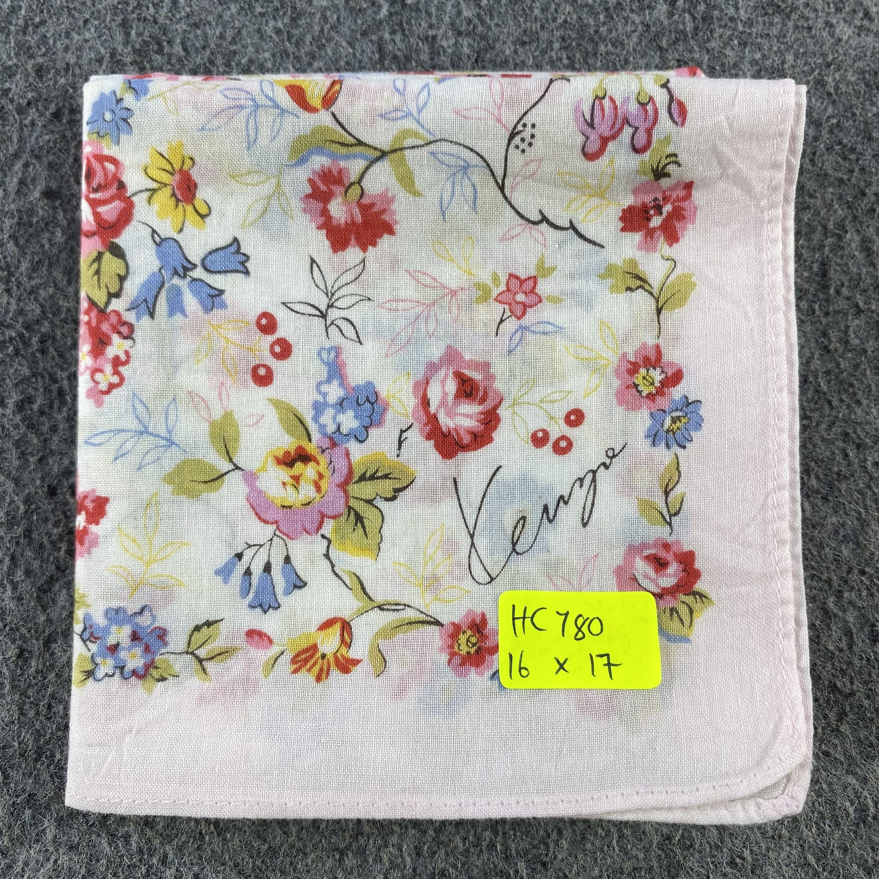 Kenzo × Vintage Kenzo Handkerchief/Neckerchief/Bandana HC780 Size ONE SIZE - 5 Thumbnail