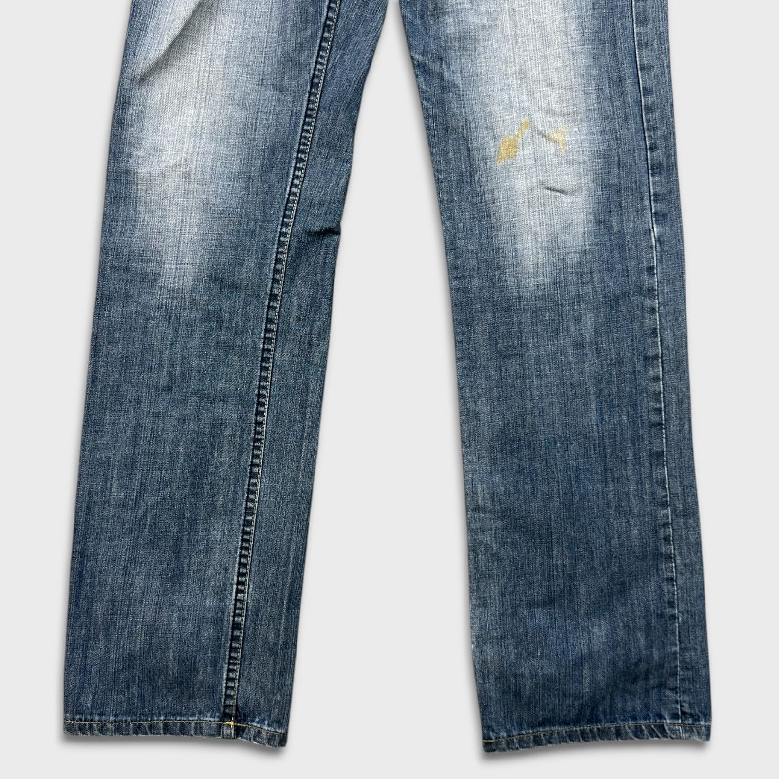 Diesel × Vintage Diesel Jeans 32x33 Industry Regular Straight Leg Denim Pants Size US 32 / EU 48 - 4 Thumbnail