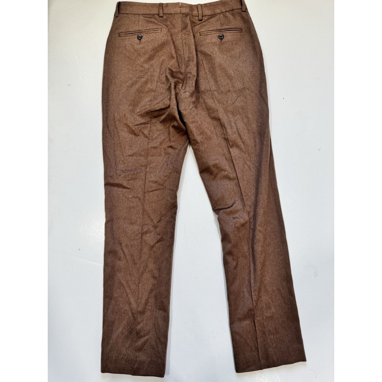 Todd Snyder Todd Snyder Men's Hazelnut Cashmere Sutton Suit Pant Size US 32 / EU 48 - 2 Thumbnail