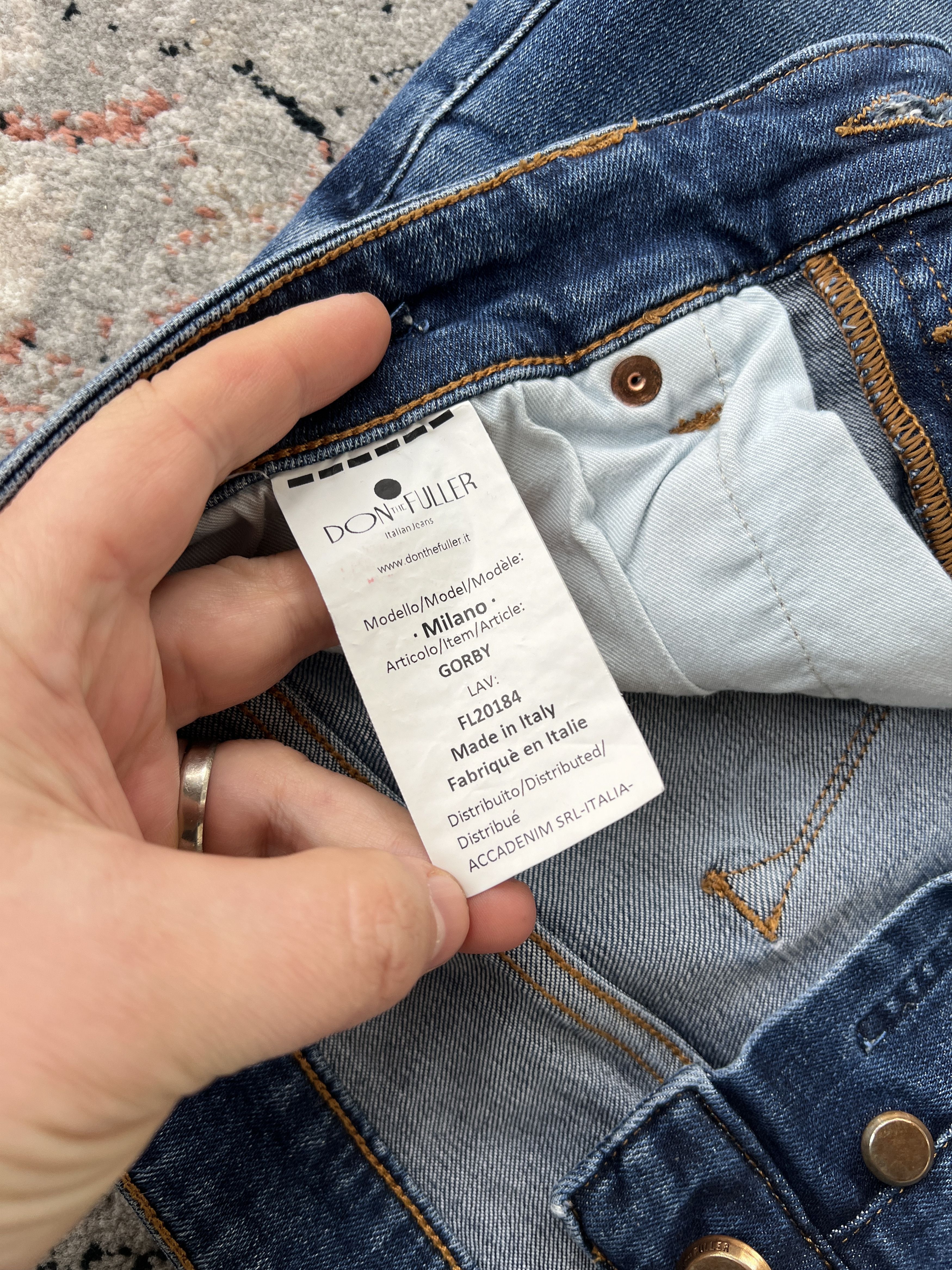 Other Don The Fuller Slim Jeans Size US 31 - 7 Thumbnail