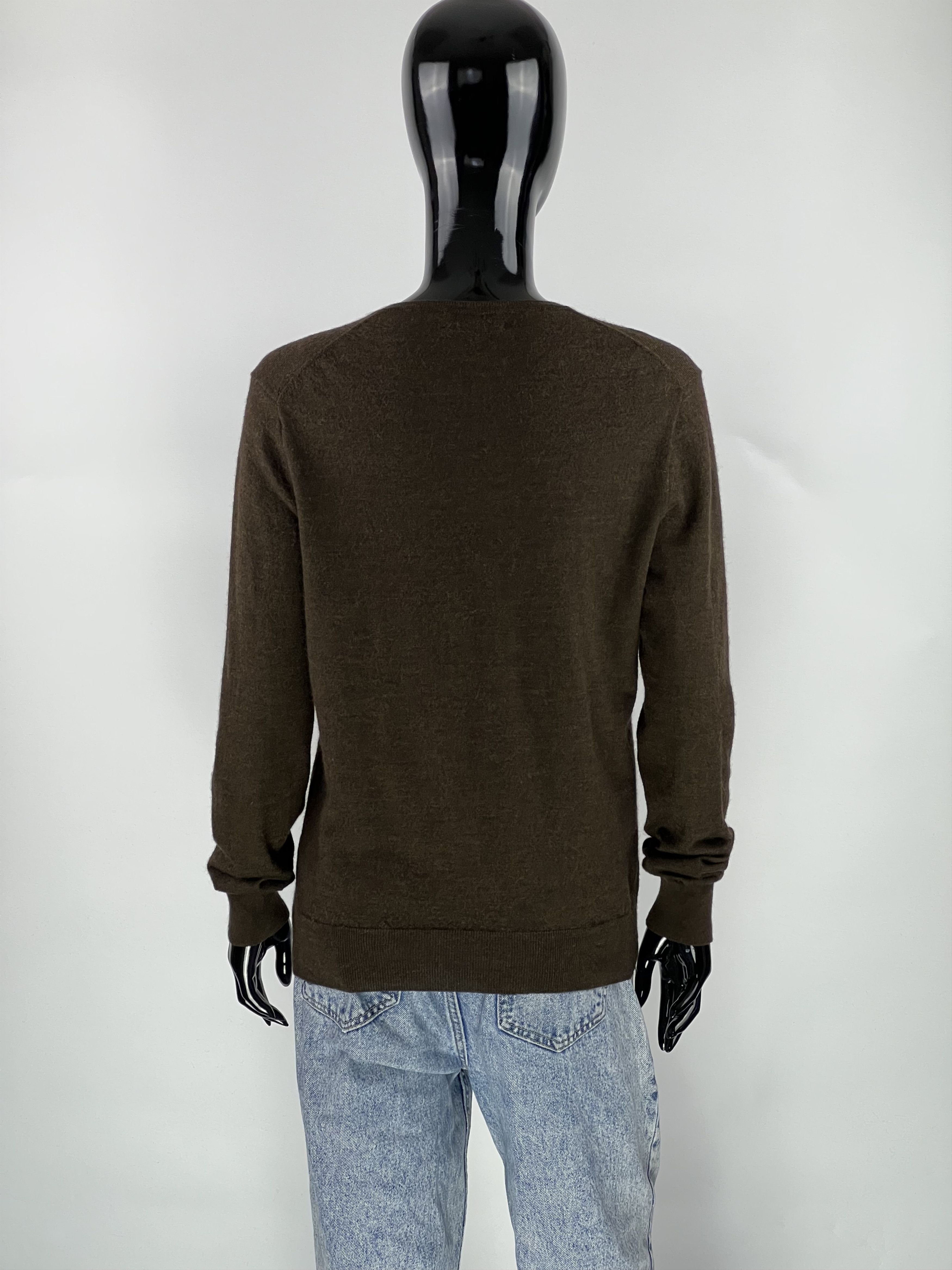 Polo Ralph Lauren × Ralph Lauren Polo Ralph Lauren Merino Wool V-Neck Sweater Size M / US 6-8 / IT 42-44 - 2 Thumbnail