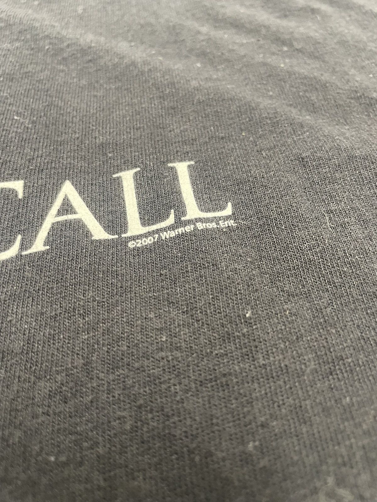 Vintage EXTREMELY RARE 2007 One Missed Call Horror Movie Promo shirt Size US XL / EU 56 / 4 - 4 Thumbnail