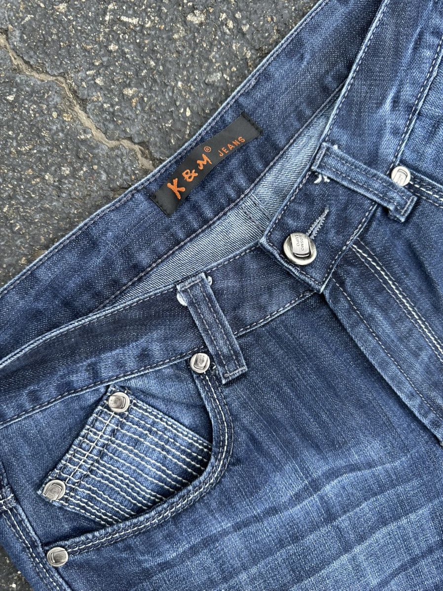 Vintage K&m jeans Kosmo lupo Size US 31 - 4 Thumbnail