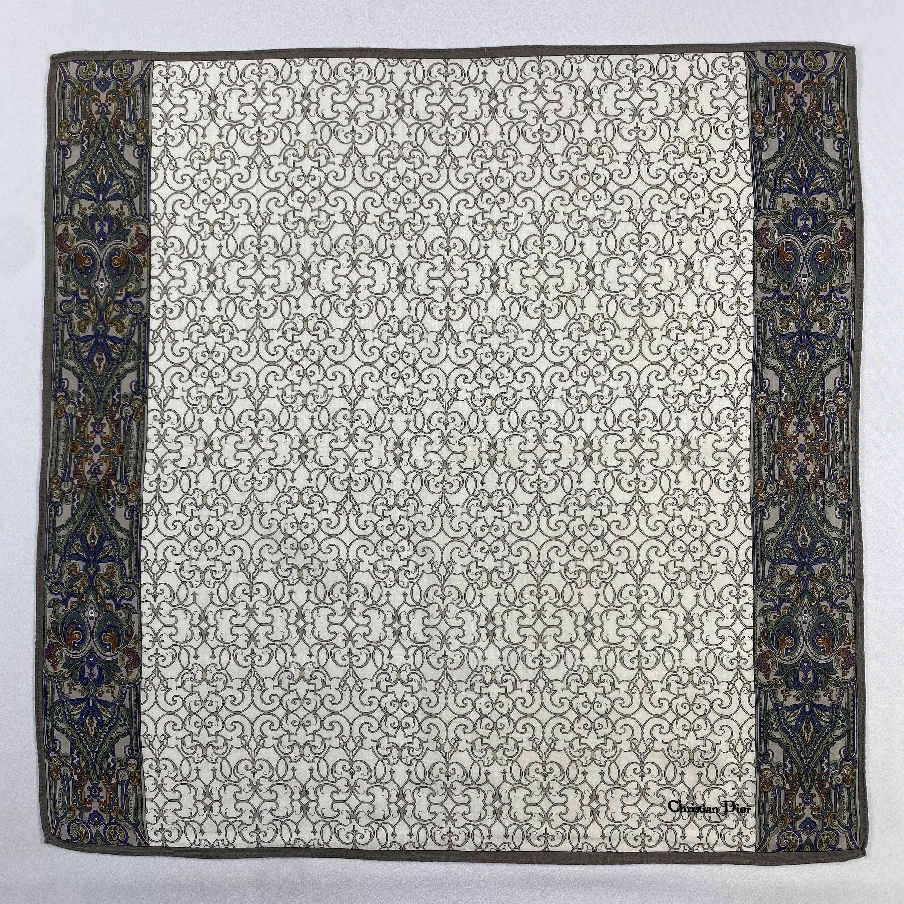 Vintage Christian Dior Monsieur Handkerchief / Neckerchief-P969 Size ONE SIZE - 1 Thumbnail
