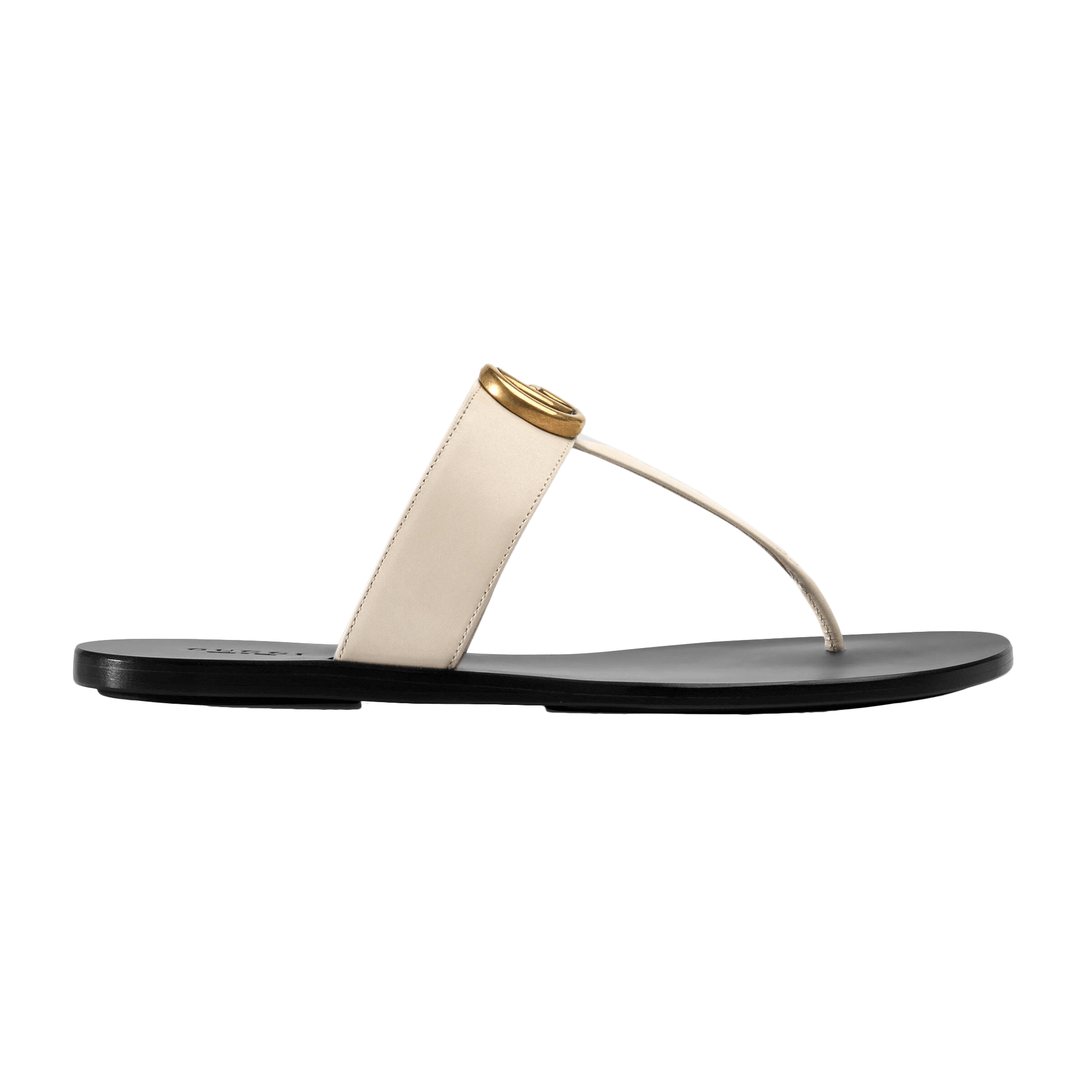 Gucci Gucci Double G Thong Sandals SIZE 34.5 Size ONE SIZE - 1 Thumbnail