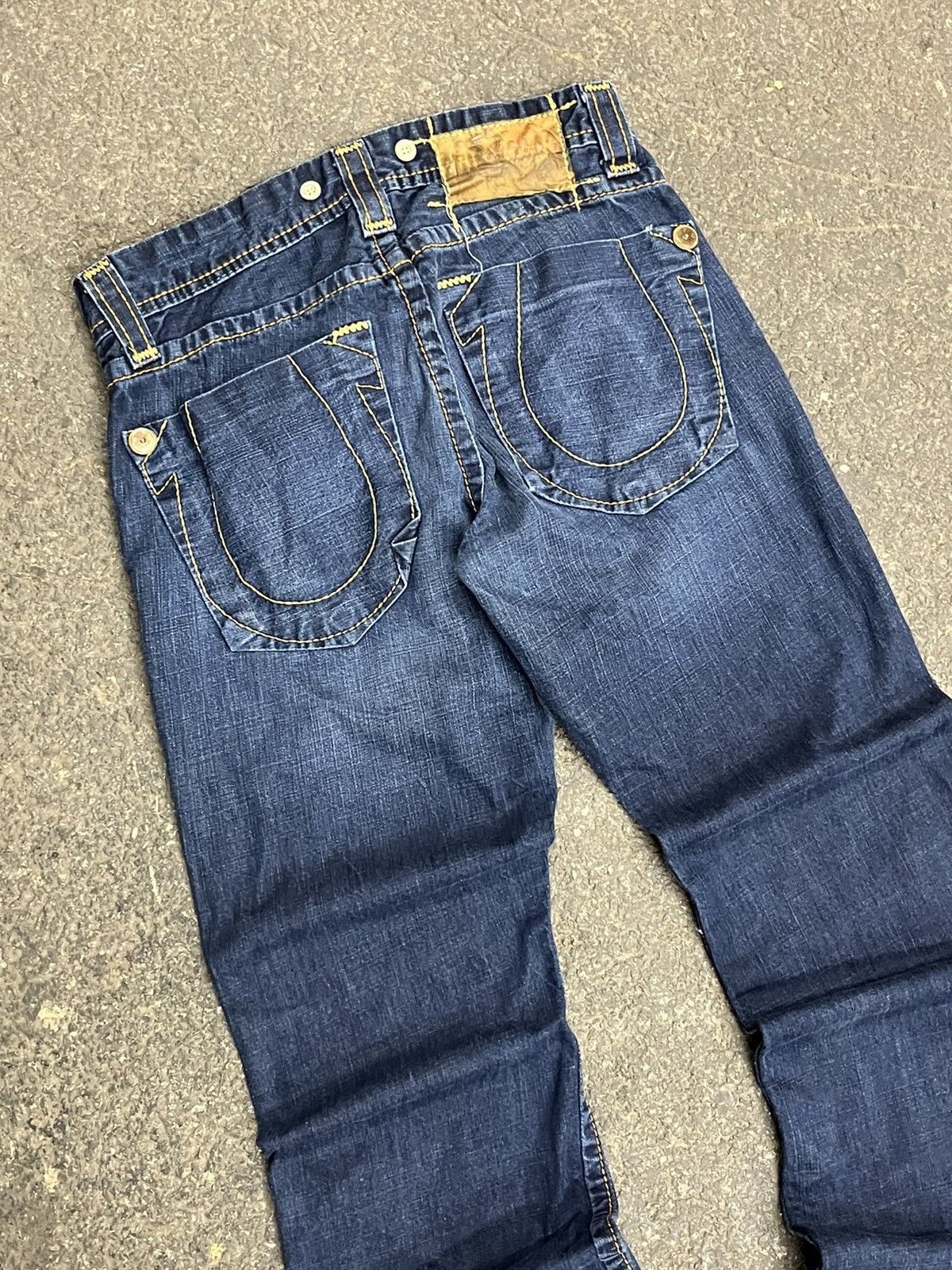 True Religion × Vintage True religion y2k baggy fit denim pants hype rare skater Size US 34 / EU 50 - 3 Thumbnail