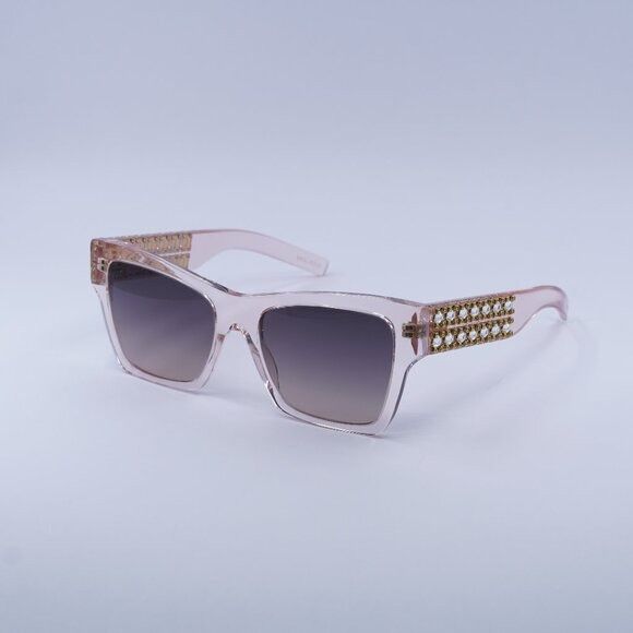 Givenchy 🕶️ New Givenchy GV40076I 72B Sunglasses - Transparent Pink Size ONE SIZE - 3 Thumbnail
