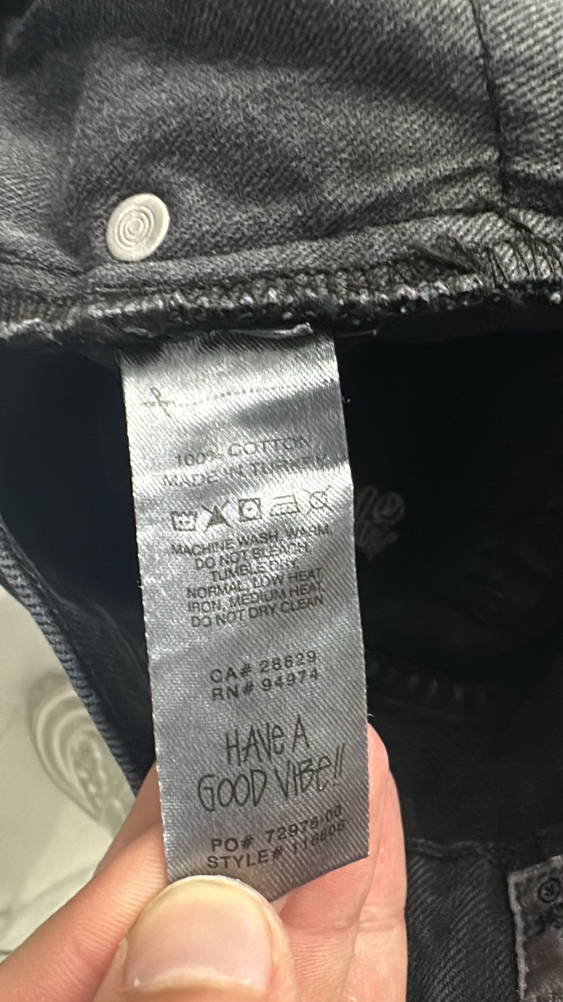 Stussy × Vintage Stüssy Big Ol Jean Black Size 29 Size US 29 - 7 Thumbnail