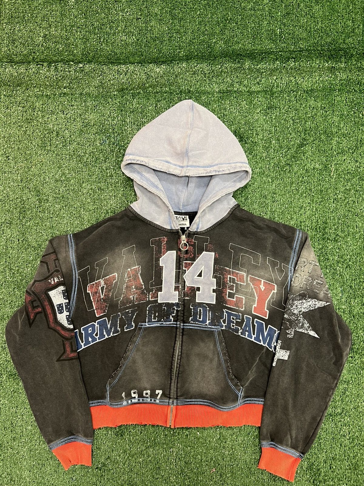 Vale Vale Big 14 Zip Up Hoodie Black Size US S / EU 44-46 / 1 - 1 Thumbnail