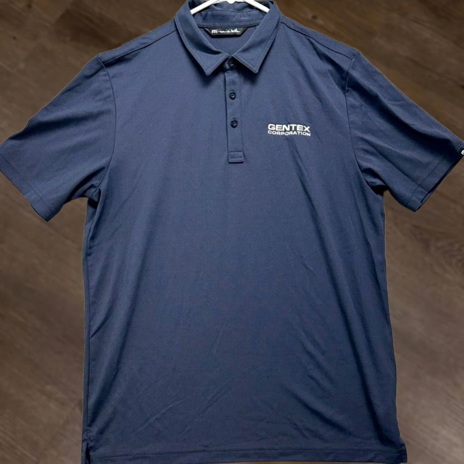 TravisMathew Travis Mathew Polo Shirt Mens L Navy Blue Cotton Blend Button-Down Collared Short Sleeve Golf Rugby EUC Size US L / EU 52-54 / 3 - 1 Thumbnail