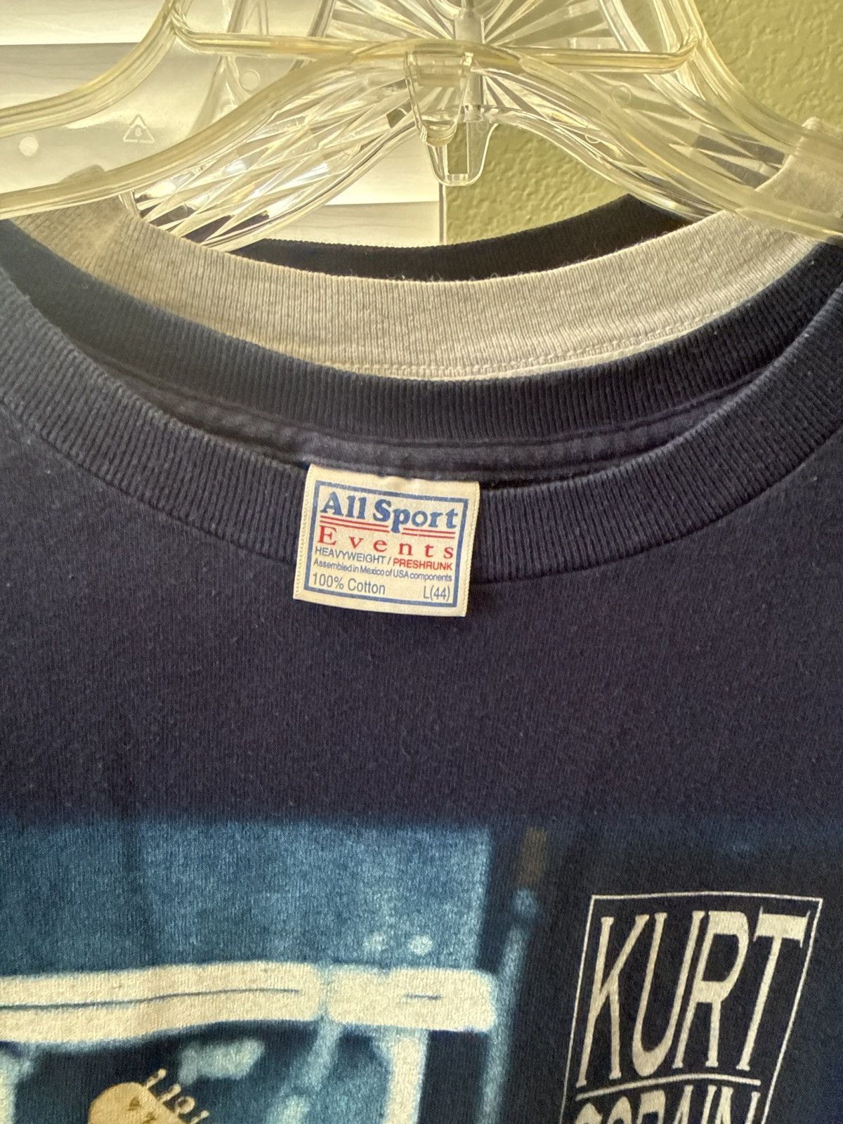Band Tees Kurt Kobain 2000 The End of Music Size US M / EU 48-50 / 2 - 3 Thumbnail