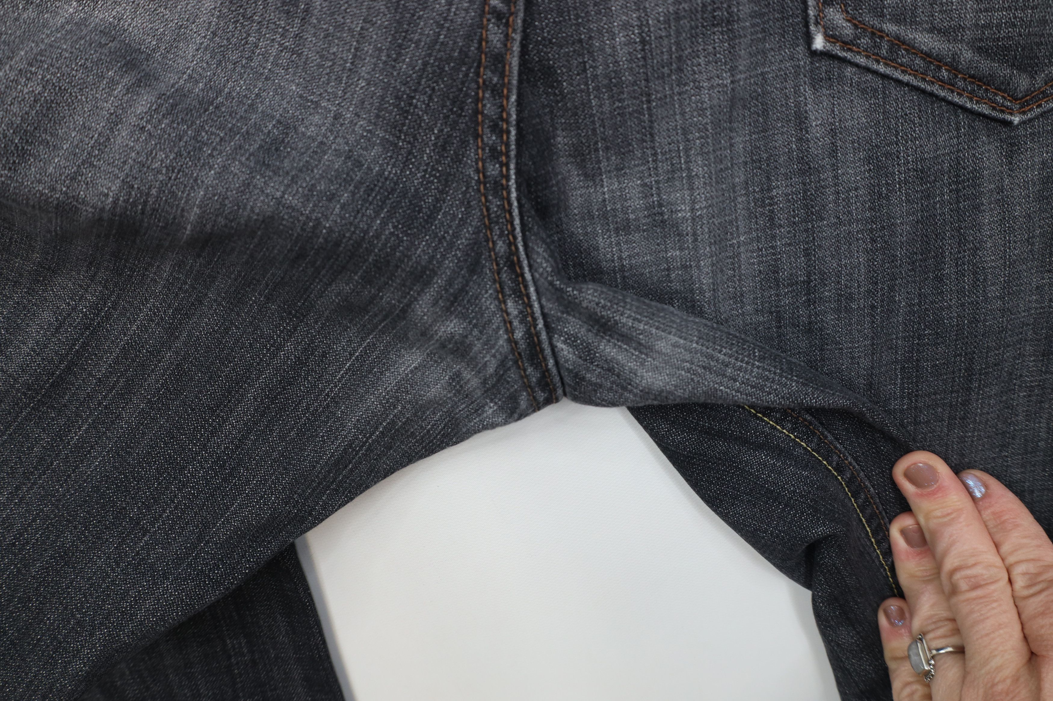 Banana Republic Vintage Y2K Banana Republic Wide Leg Denim Jeans Black Size US 34 / EU 50 - 14 Thumbnail
