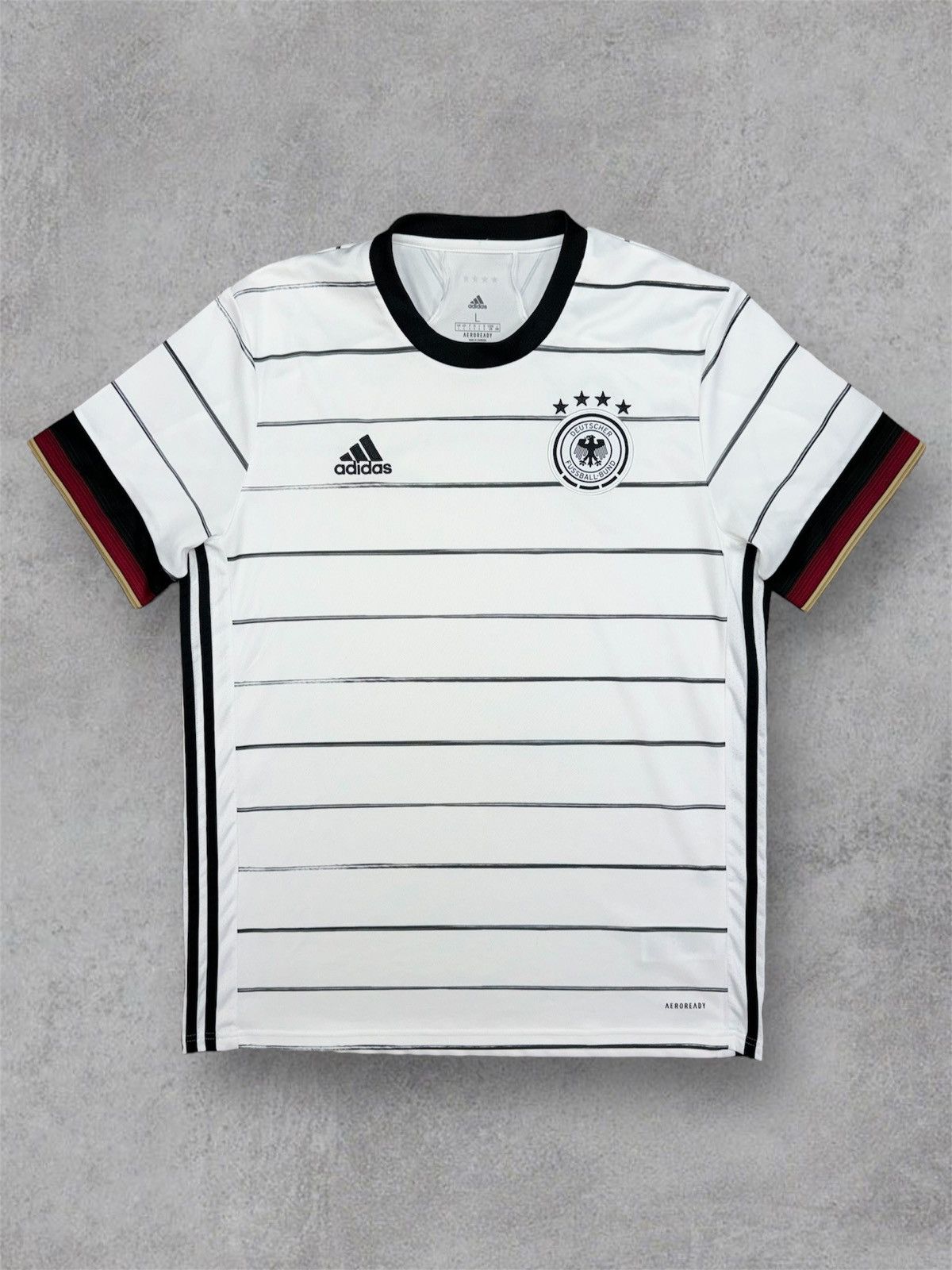 Adidas Adidas Germany 2020/2021 Soccer Jersey Size US L / EU 52-54 / 3 - 1 Thumbnail