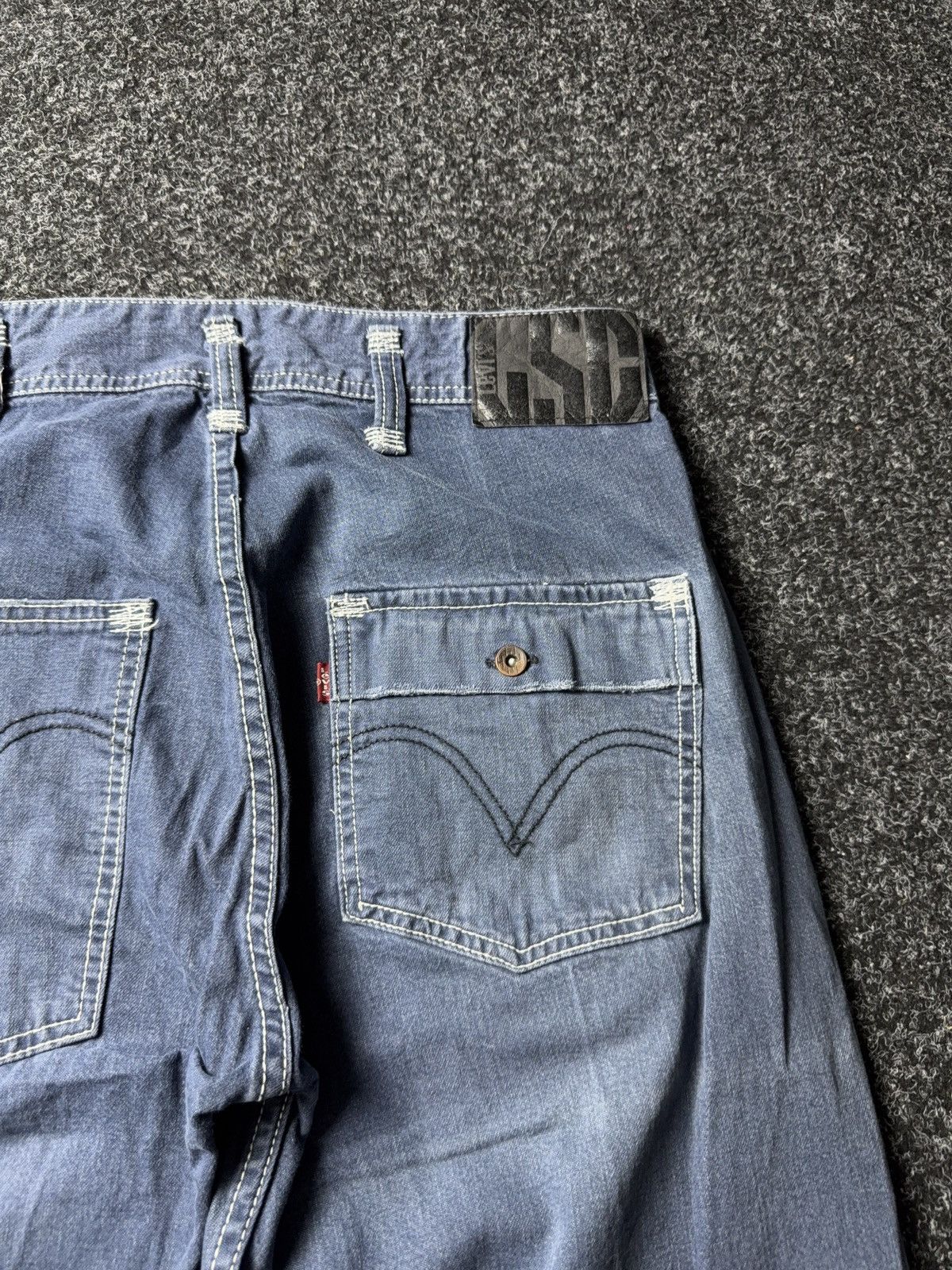 Levi's Vintage 90s Retro Western Style Exclusive 501 Denim jeans Size US 30 / EU 46 - 16 Thumbnail