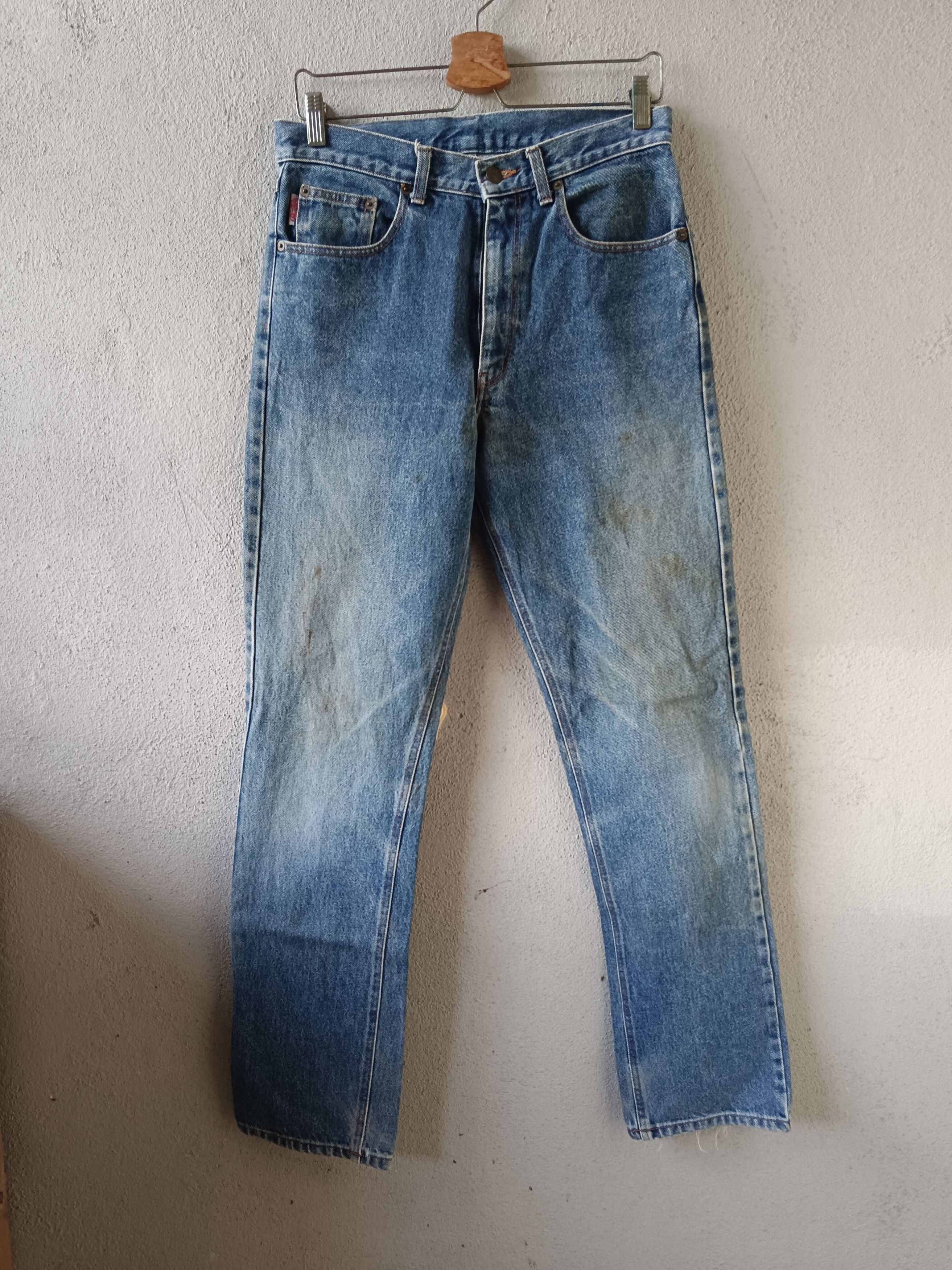 Coca Cola × Pepsi Vtg Pepsi Cola Jeans size 30x 32 Made in Japan Size US 30 / EU 46 - 10 Thumbnail