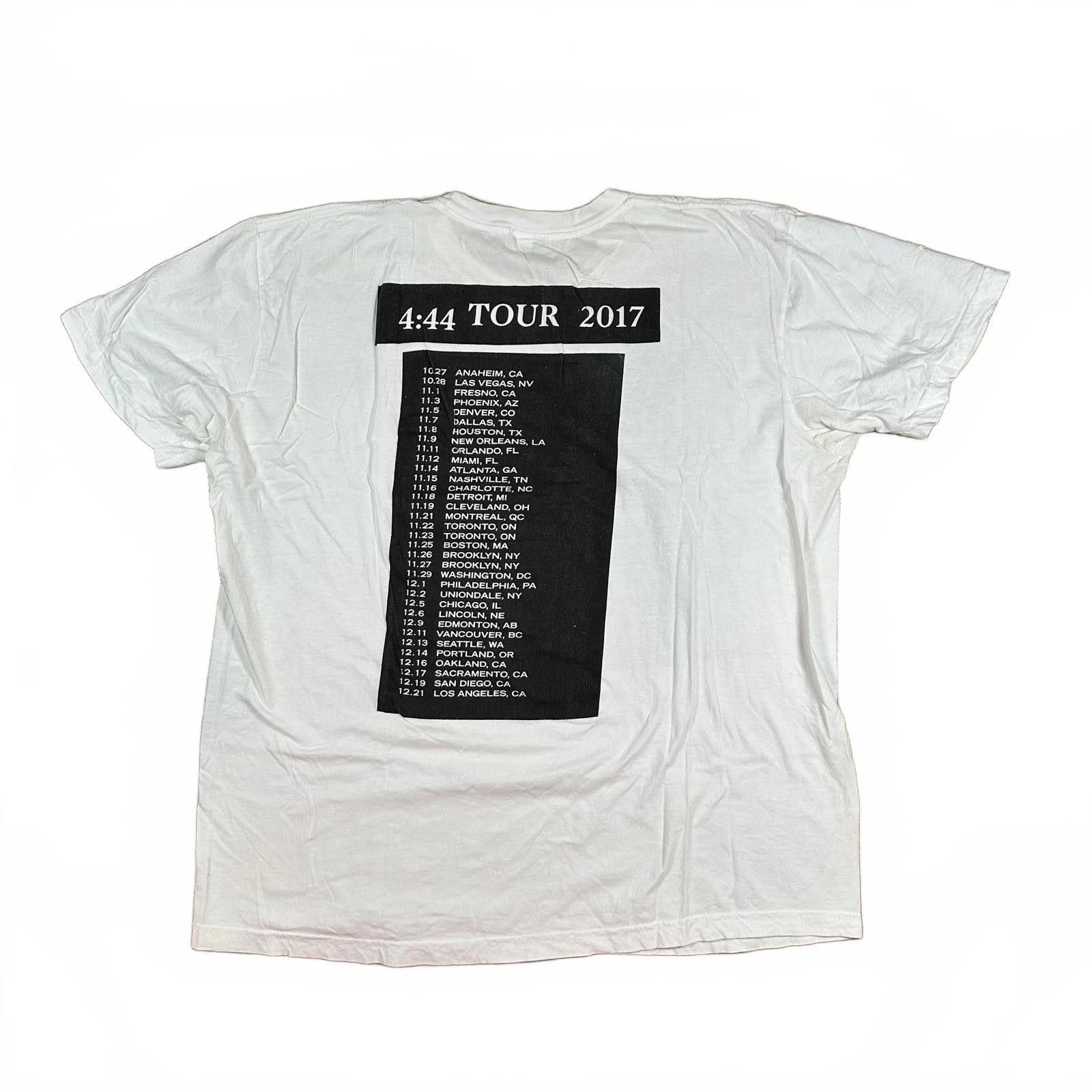 Jay-Z Jay-Z Mens T-shirt 2XL White Tour Graphic Size US XXL / EU 58 / 5 - 1 Thumbnail