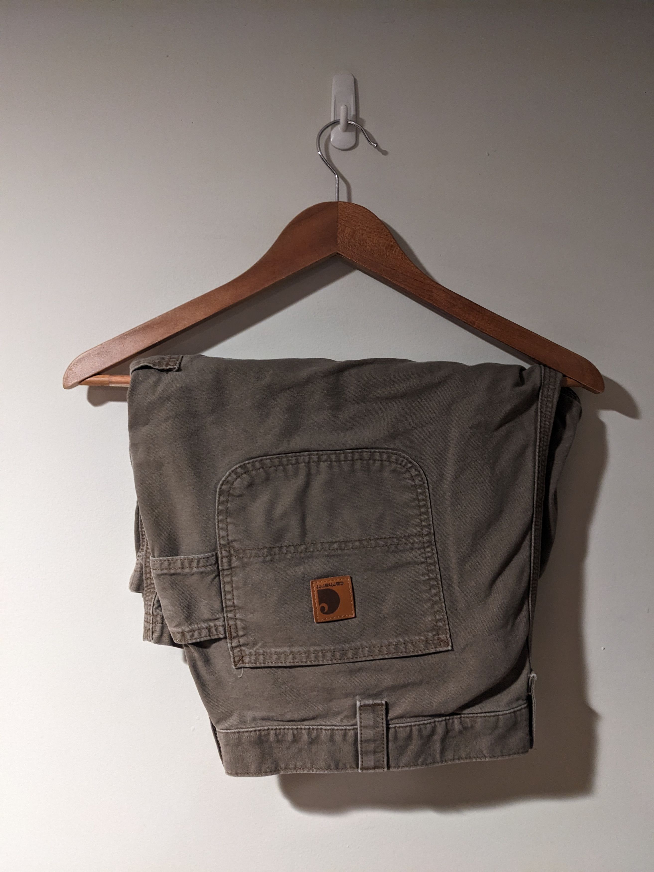 Carhartt × Vintage Vintage Carhartt B147 Size 40 Tan Shorts Size US 40 / EU 56 - 1 Thumbnail