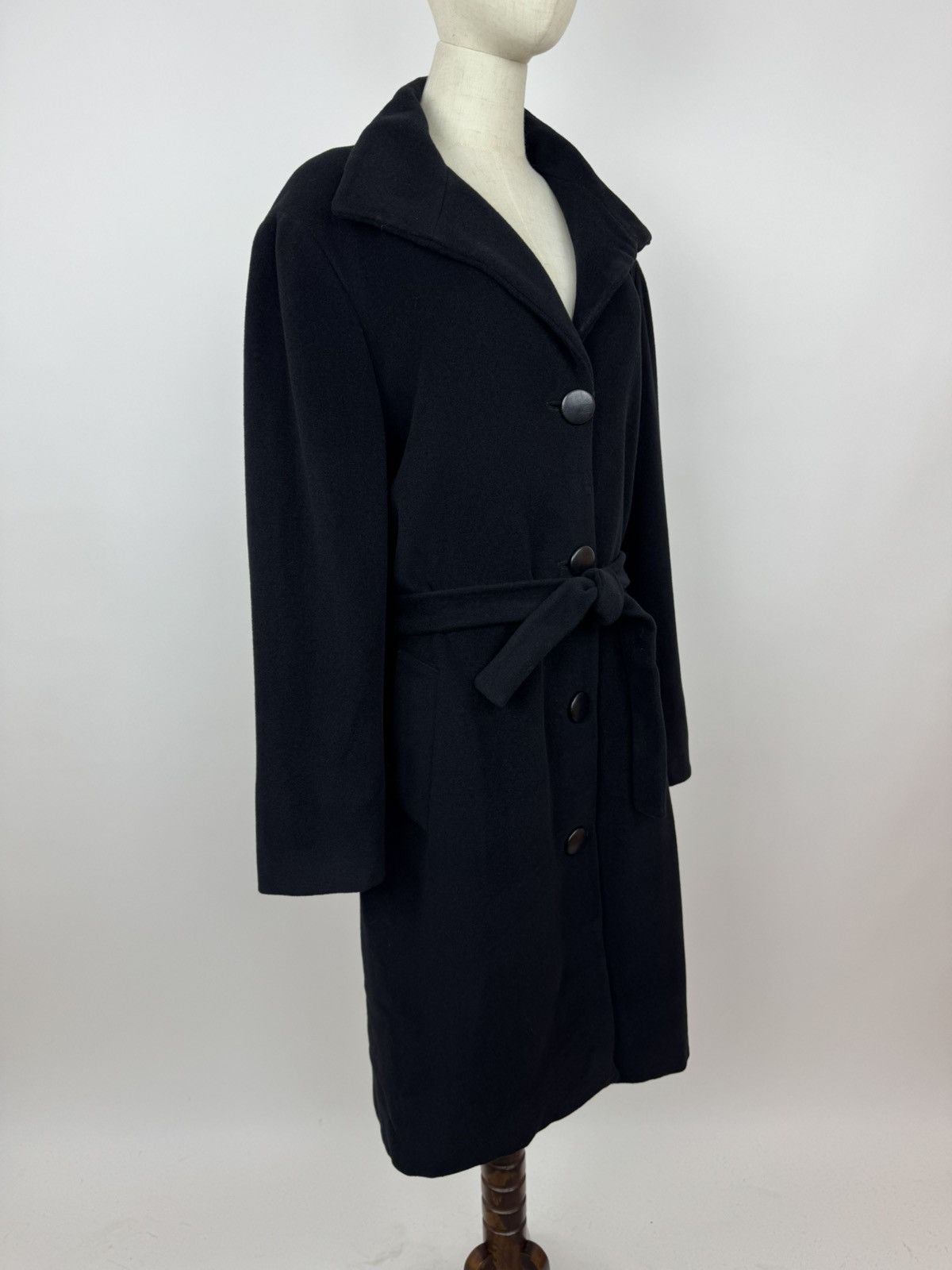 Marella Marella Wool / Angora Belted Coat Womens Size US14 F46 Size XL / US 12-14 / IT 48-50 - 5 Thumbnail