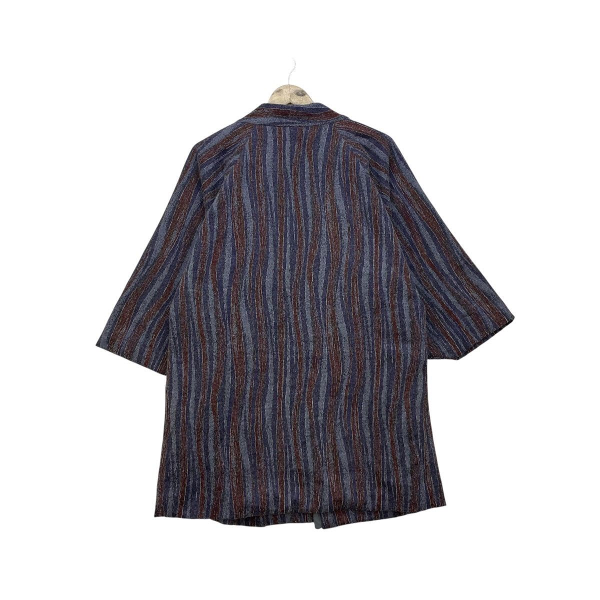 Japanese Brand 💥Vintage Kimono Japan Stripe Jacket Size US M / EU 48-50 / 2 - 2 Thumbnail
