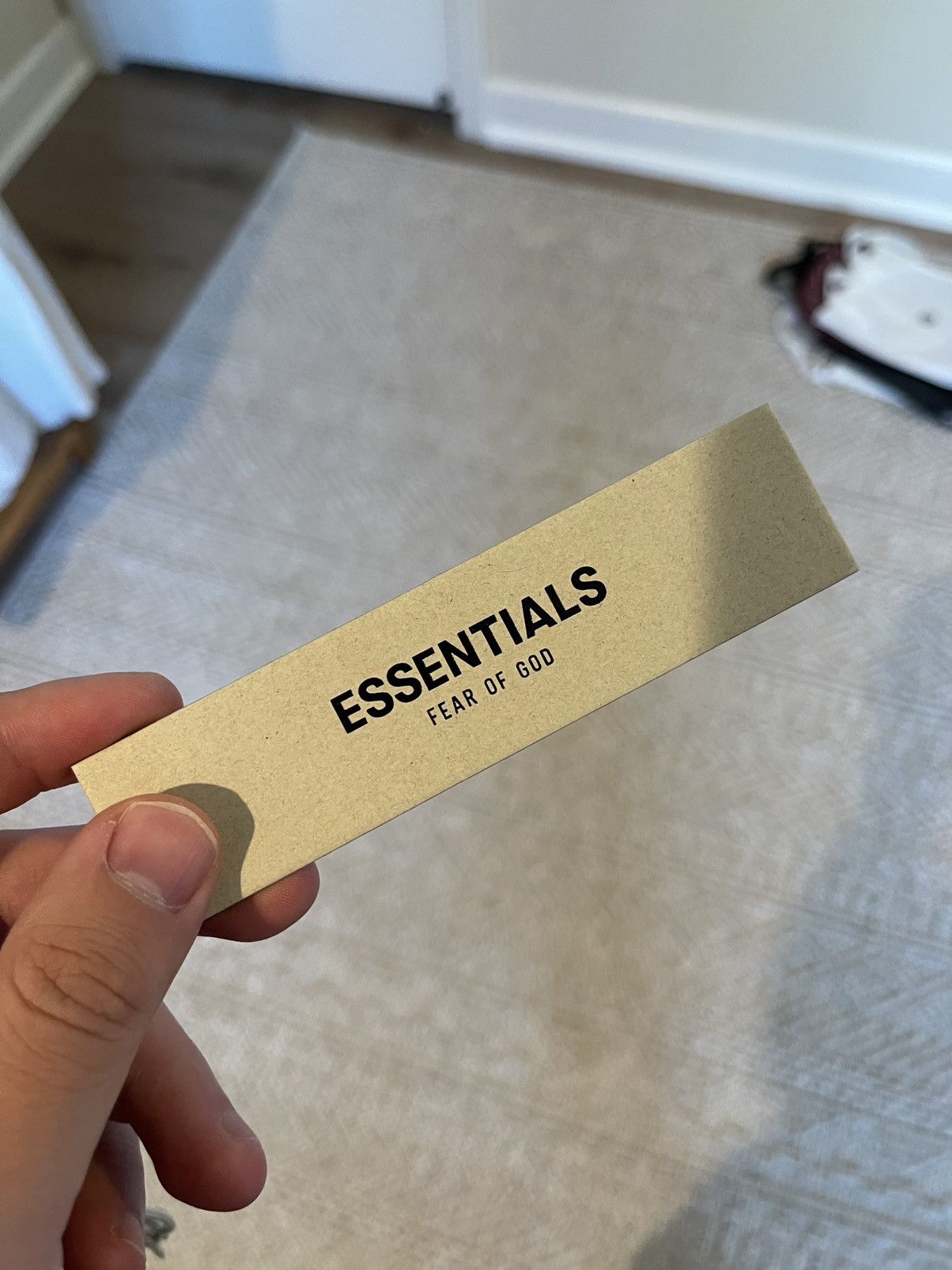 Fear of God FOG Essentials 1977 Tee Light Oatmeal - Large Size US L / EU 52-54 / 3 - 8 Thumbnail