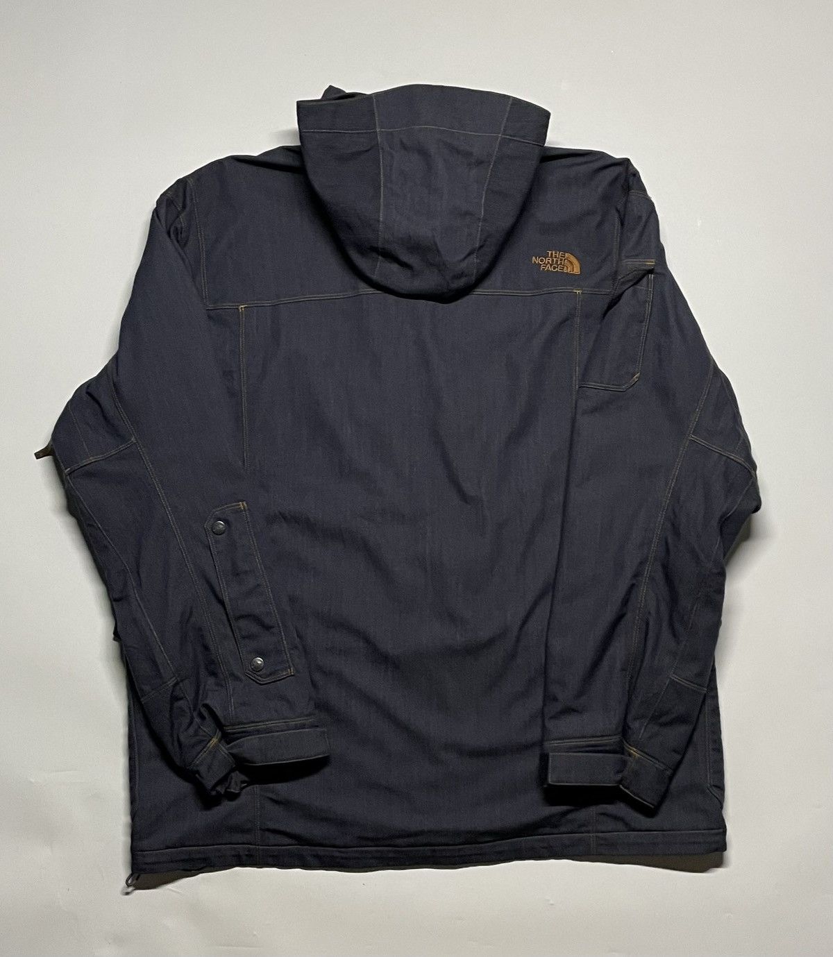 The North Face The North Face Hyvent Denim Outdoor gropcore jacket Size US XL / EU 56 / 4 - 17 Thumbnail