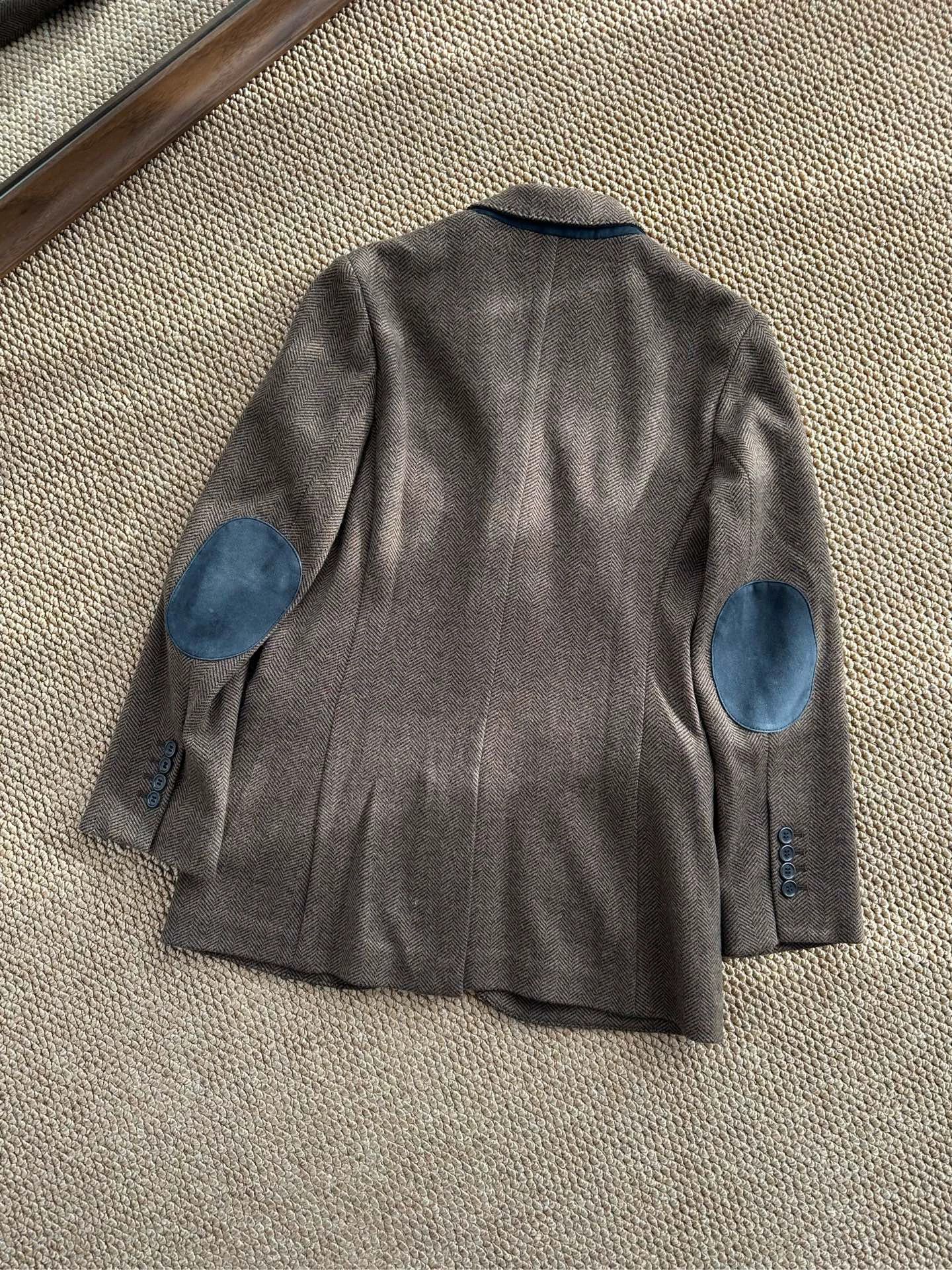 Loro Piana Loro Piana casual cashmere safari blazer brown S Size S / US 4 / IT 40 - 3 Thumbnail