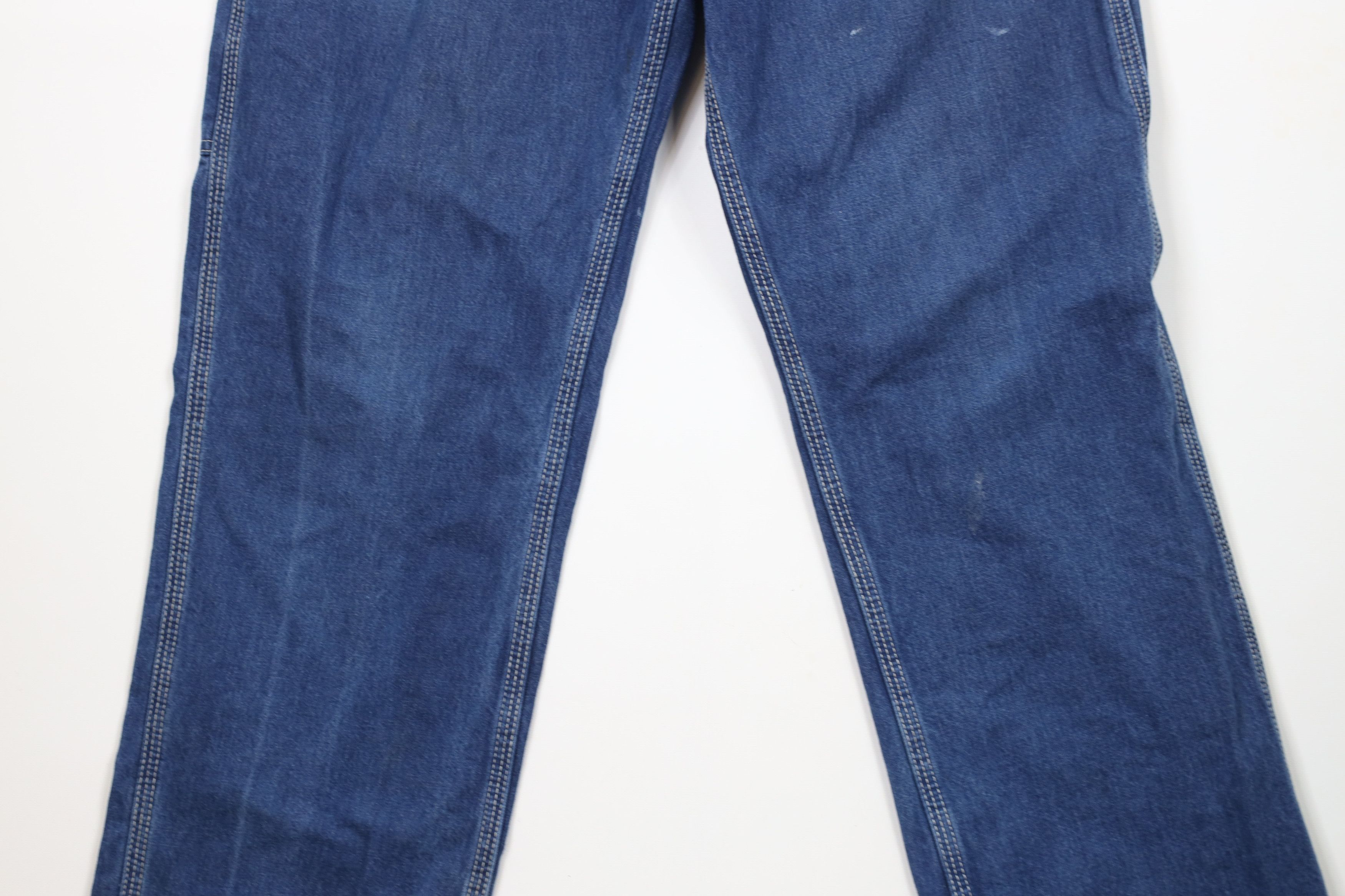 Carhartt × Vintage Vintage Carhartt FR Flame Resistant Wide Leg Dungaree Jeans Size US 34 / EU 50 - 3 Thumbnail