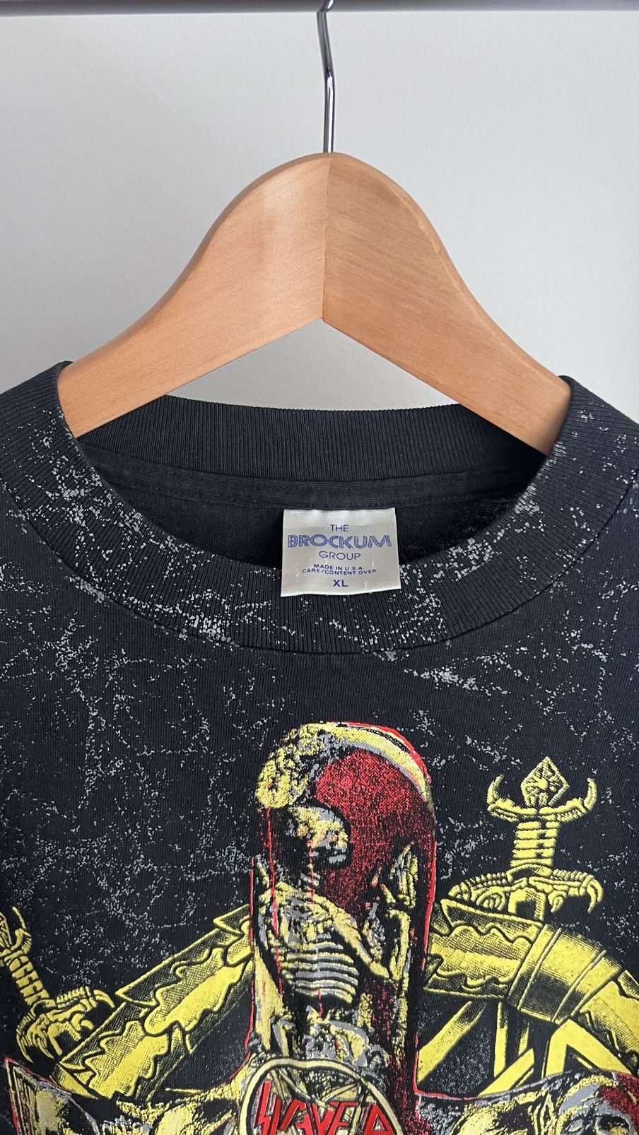 Brockum 1991 SLAYER All Over Print Shirt Size US XL / EU 56 / 4 - 3 Thumbnail
