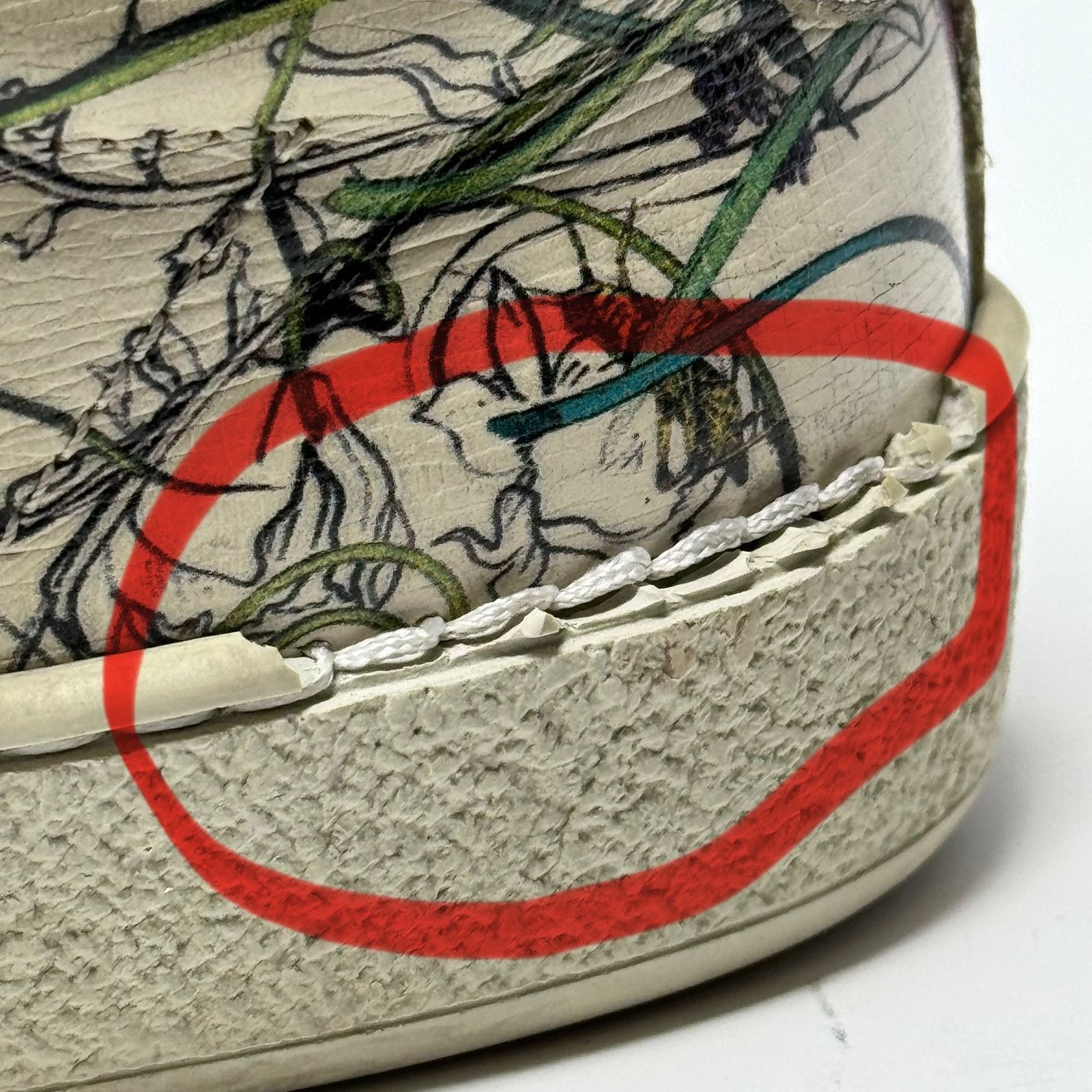 Gucci Gucci Flora Print Sneakers Size US 9 / EU 42 - 7 Thumbnail