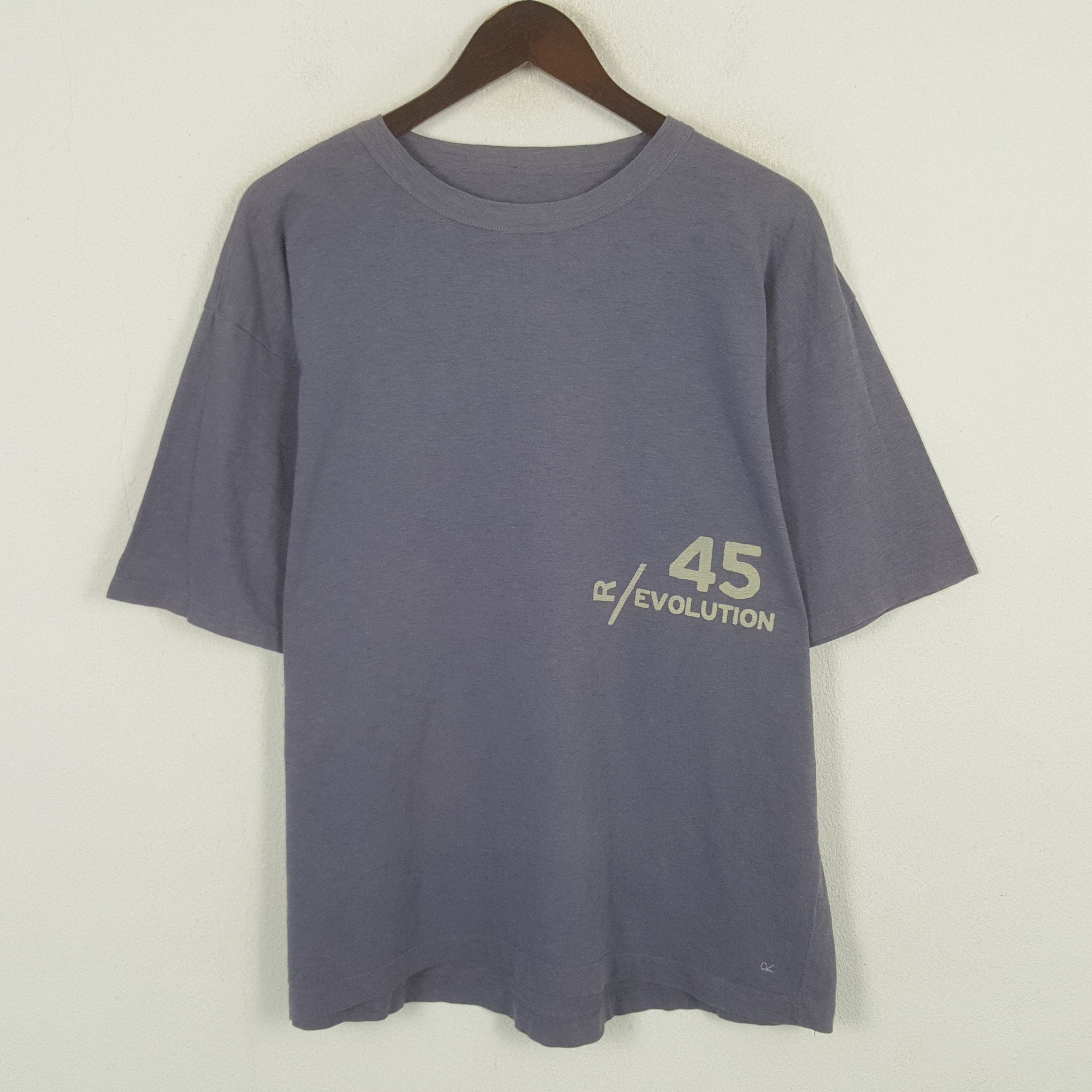 45rpm Vintage 45rpm R/Evolution Japanese Tshirt Size US XL / EU 56 / 4 - 1 Thumbnail