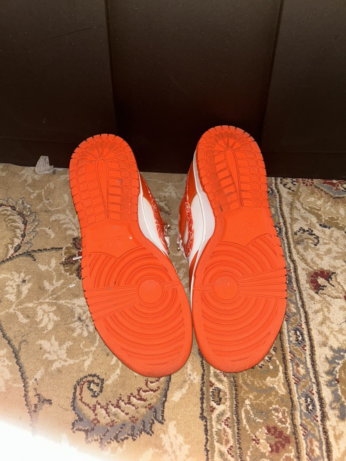 Nike Nike Dunk Low “Orange Paisley” Size US 8 / IT 38 - 5 Thumbnail