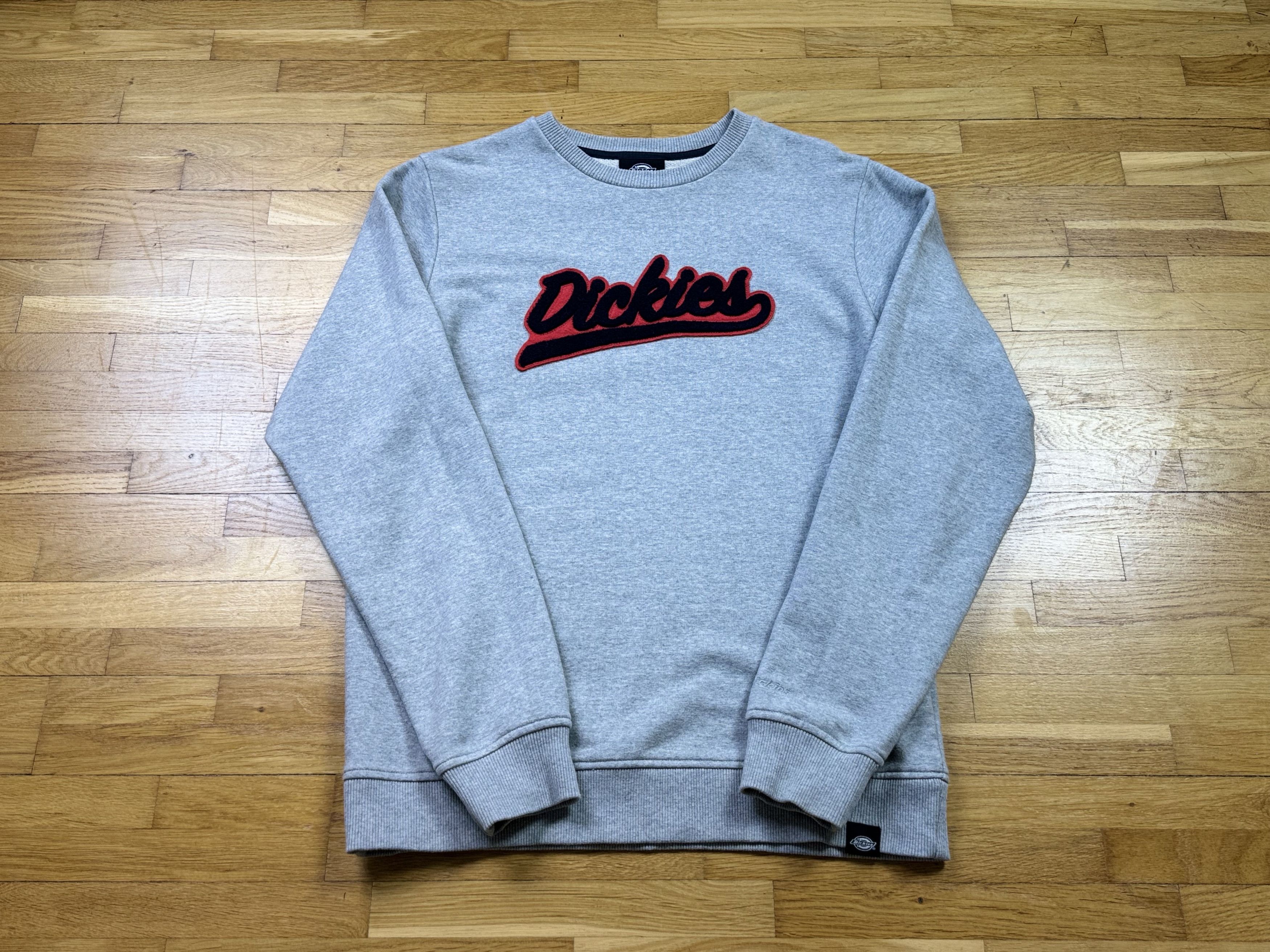 Dickies Vintage gray sweatshirt DICKIES Big red/black logo Size US M / EU 48-50 / 2 - 2 Thumbnail