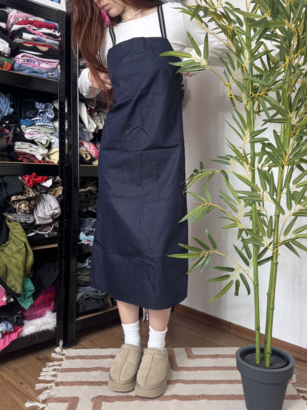Cop Copine VINTAGE COP COPINE 2000s CLASIC MIDI DRESS Size XS / US 0-2 / IT 36-38 - 13 Thumbnail