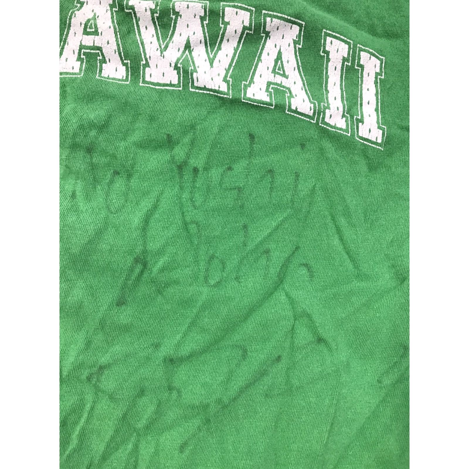 RVCA RVCA Shirt Autograph Front And Back Large Crew Neck Short Sleeve Green Cotton Knit Men Regular L Vintage: No - T-Shirt Style? Size US L / EU 52-54 / 3 - 7 Thumbnail
