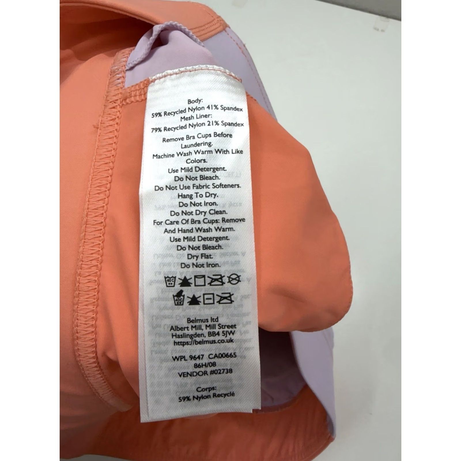 Eddie Bauer Eddie Bauer Womens Shoreline Sport Top Sleeveless Cropped Colorbloc XL Purple Racerback NWTs Sports Bra Shirt Women X L Size XL / US 12-14 / IT 48-50 - 6 Thumbnail