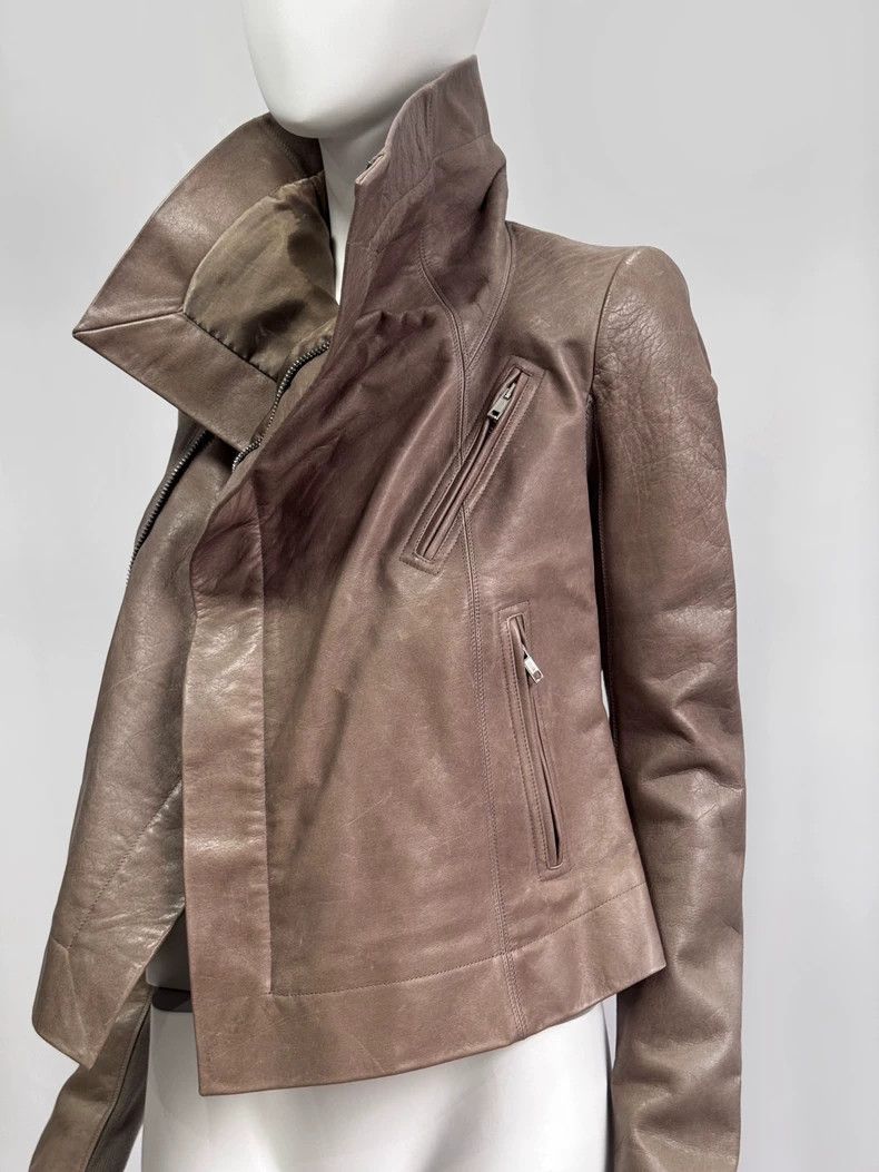 Rick Owens Rick owens size 4 Rubbish hard cowhide jacket Size M / US 6-8 / IT 42-44 - 6 Thumbnail