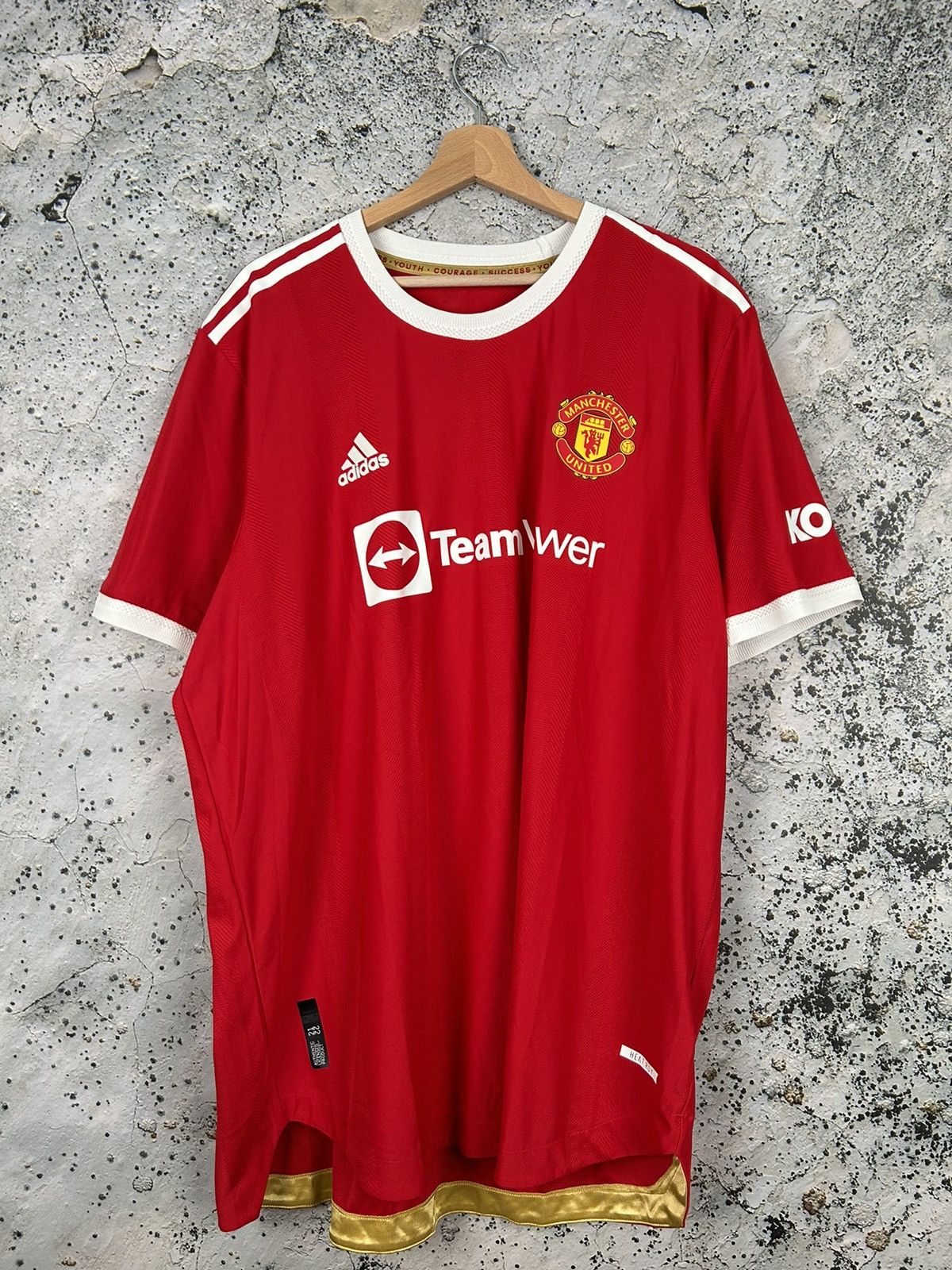 Adidas Manchester United Ronaldo #7 Soccer Jersey Adidas Football Size US XXL / EU 58 / 5 - 2 Thumbnail