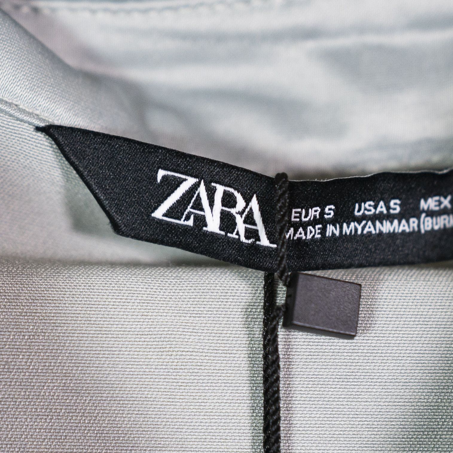 Zara NEW Zara Sateen Satin Snap Button Front Size S / US 4 / IT 40 - 2 Thumbnail