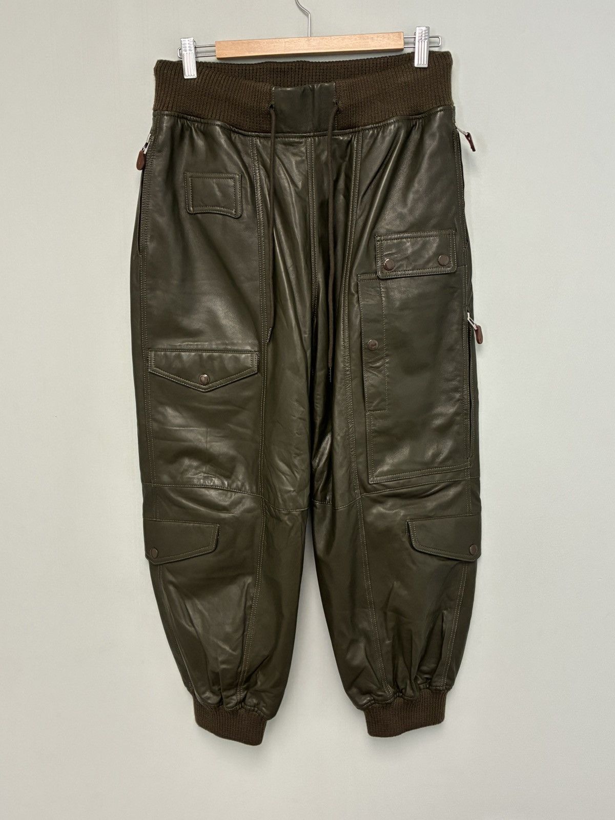 R13 Multipocket Leather Balloon Pants Medium Size 30" / US 8 / IT 44 - 5 Thumbnail