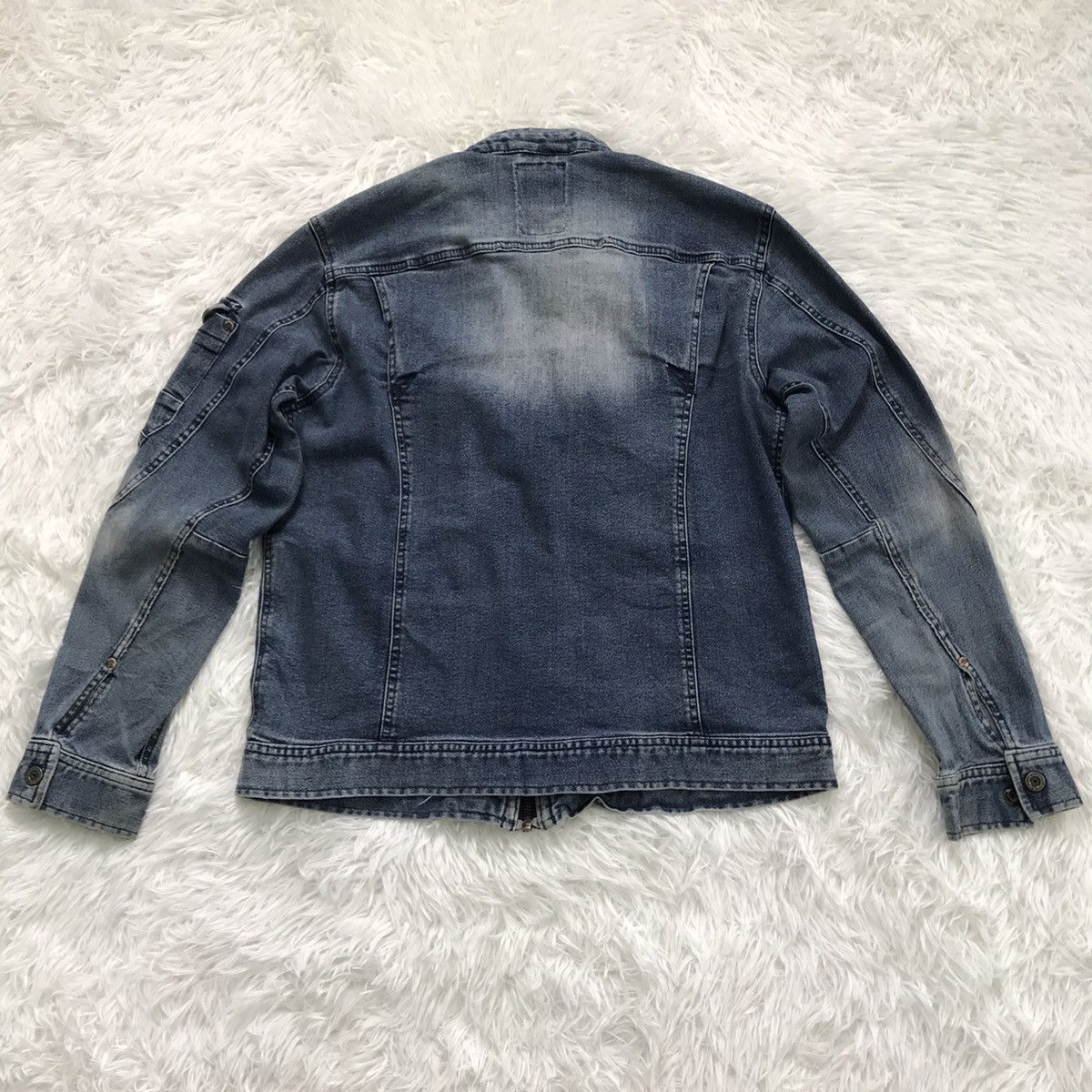 Japanese Brand I’Z Frontier toughness stretch denim jacket Size US M / EU 48-50 / 2 - 9 Thumbnail