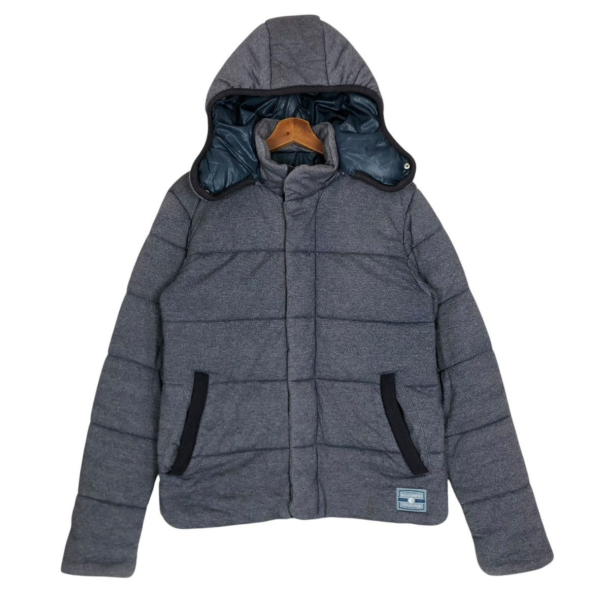Billabong Vintage Billabong Puffer Jacket Hoodie Button Up Surf Style Size US M / EU 48-50 / 2 - 1 Thumbnail