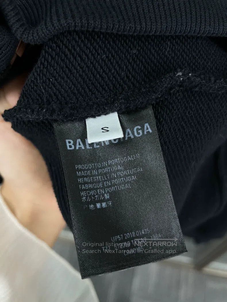 Balenciaga Balenciaga Back Logo Jacket Size US S / EU 44-46 / 1 - 4 Thumbnail
