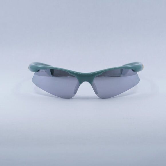 Gucci 🕶️ New Gucci GG1774S 005 Sunglasses - Shiny Mineral Green Size ONE SIZE - 2 Thumbnail