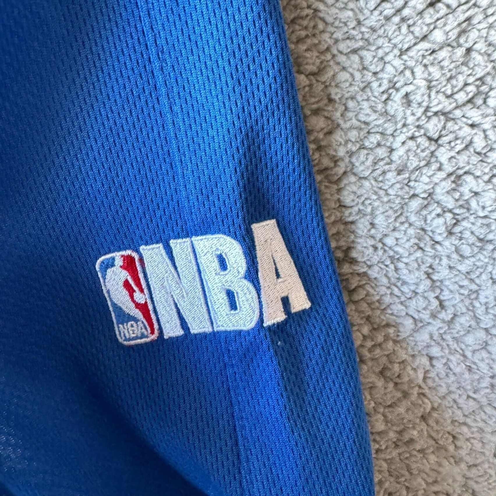 NBA NBA Pants Mens Medium Blue White Sweat Joggers Elevation Basketball Gym Athletic Size US 31 - 3 Thumbnail