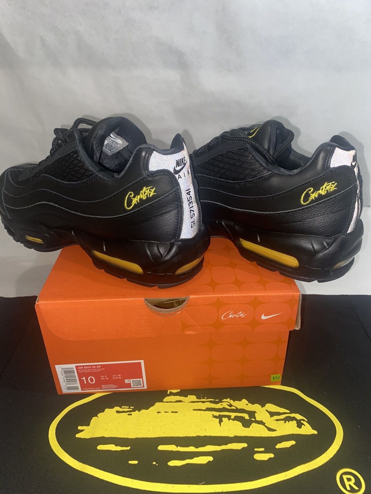 Corteiz Nike Air Max 95 X Corteiz “Honey Black” Size US 10 / EU 43 - 16 Thumbnail