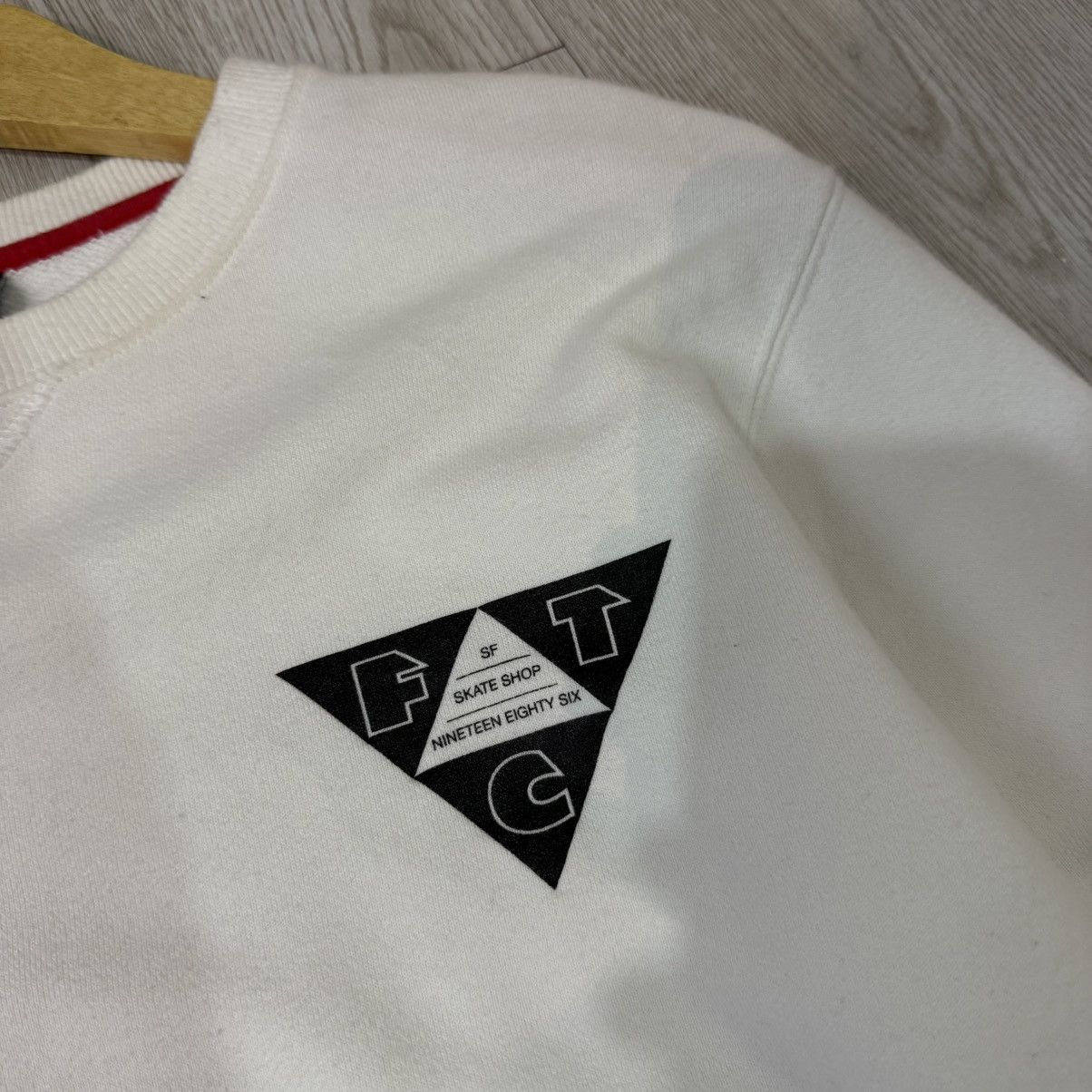 FTC FTC skateboarding sweatshirt triangle nineteen eighty six Size US M / EU 48-50 / 2 - 3 Thumbnail