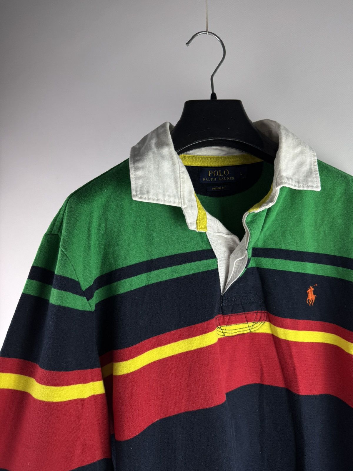 90s “POLO By Ralph Lauren” rugger shirt Vintage Polo Sport Ralph Lauren Tigers L/S Shirt Size XXL, Now