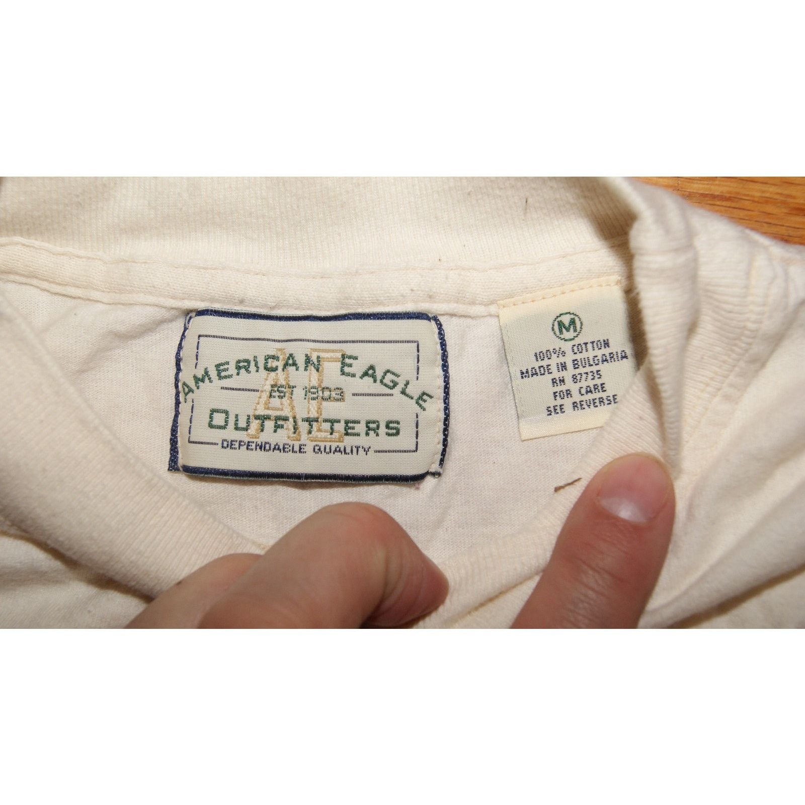 American Eagle Outfitters VTG American Eagle Outfitters Antique Globe Print M TShirt Size US M / EU 48-50 / 2 - 4 Thumbnail
